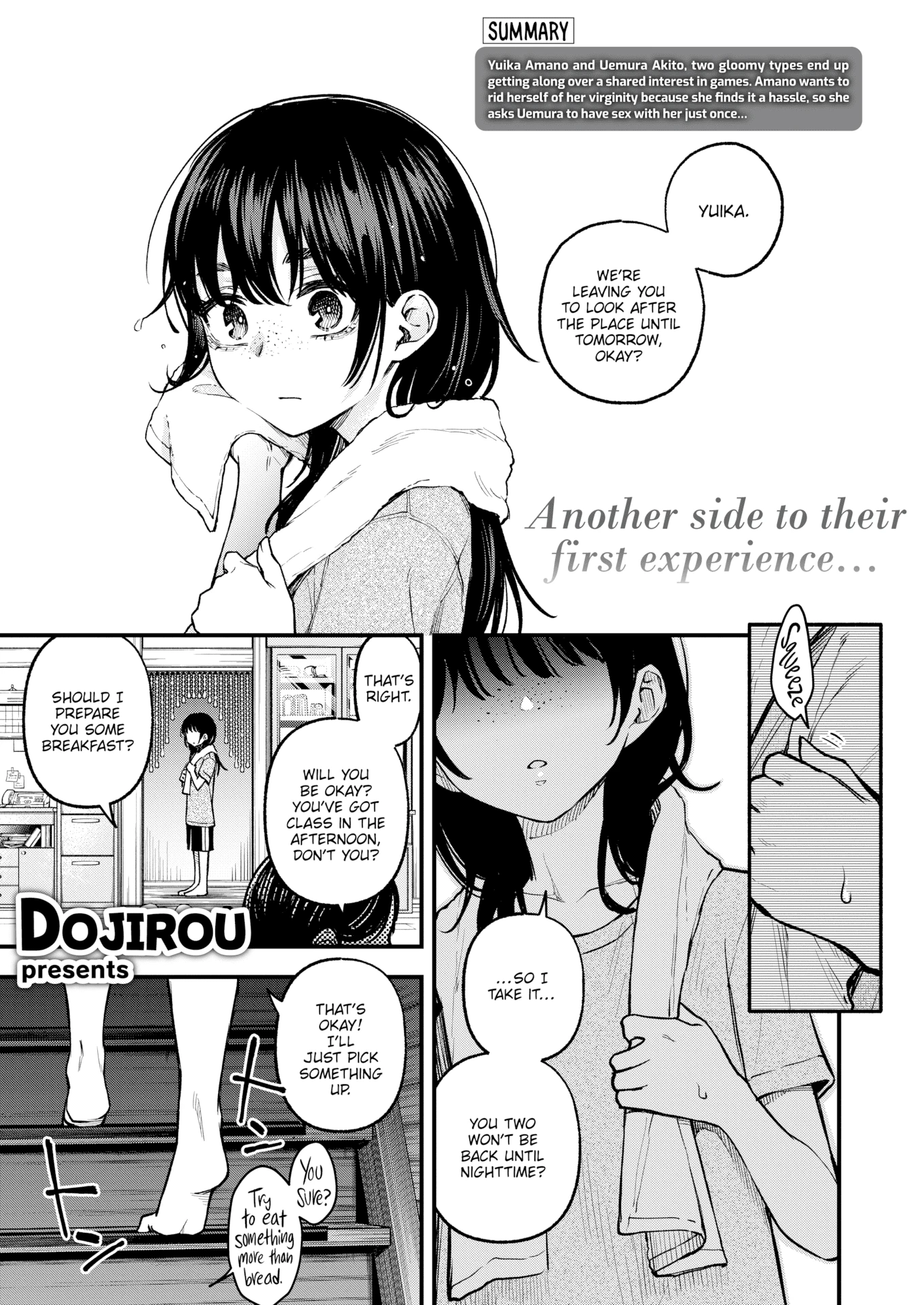 Sex Between Gloomy Types is the Hottest, Ain't It? #1 ~The Case of Amano Yuika~ porn comic picture 1