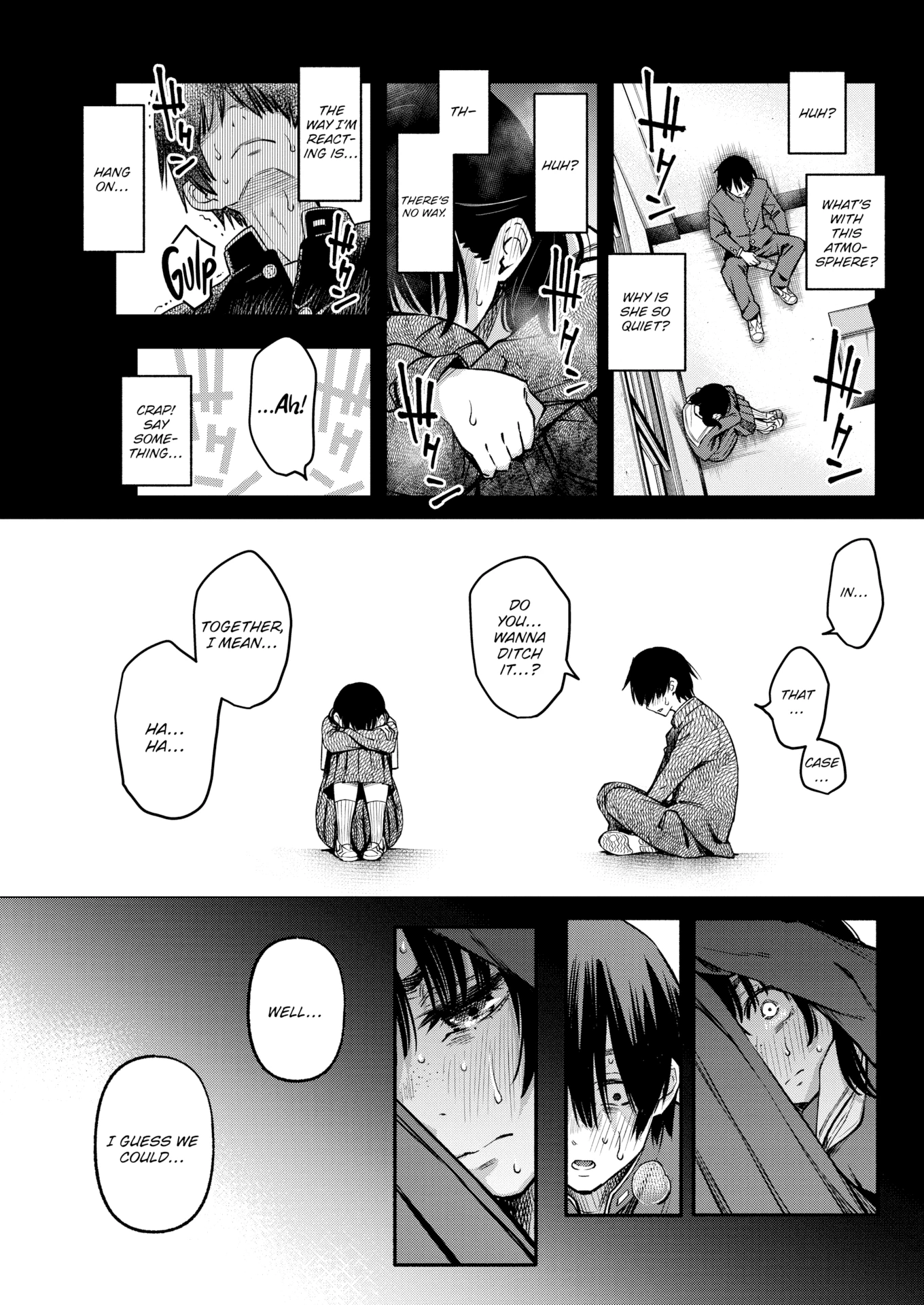 Sex Between Gloomy Types is the Hottest, Ain't It? porn comic picture 11