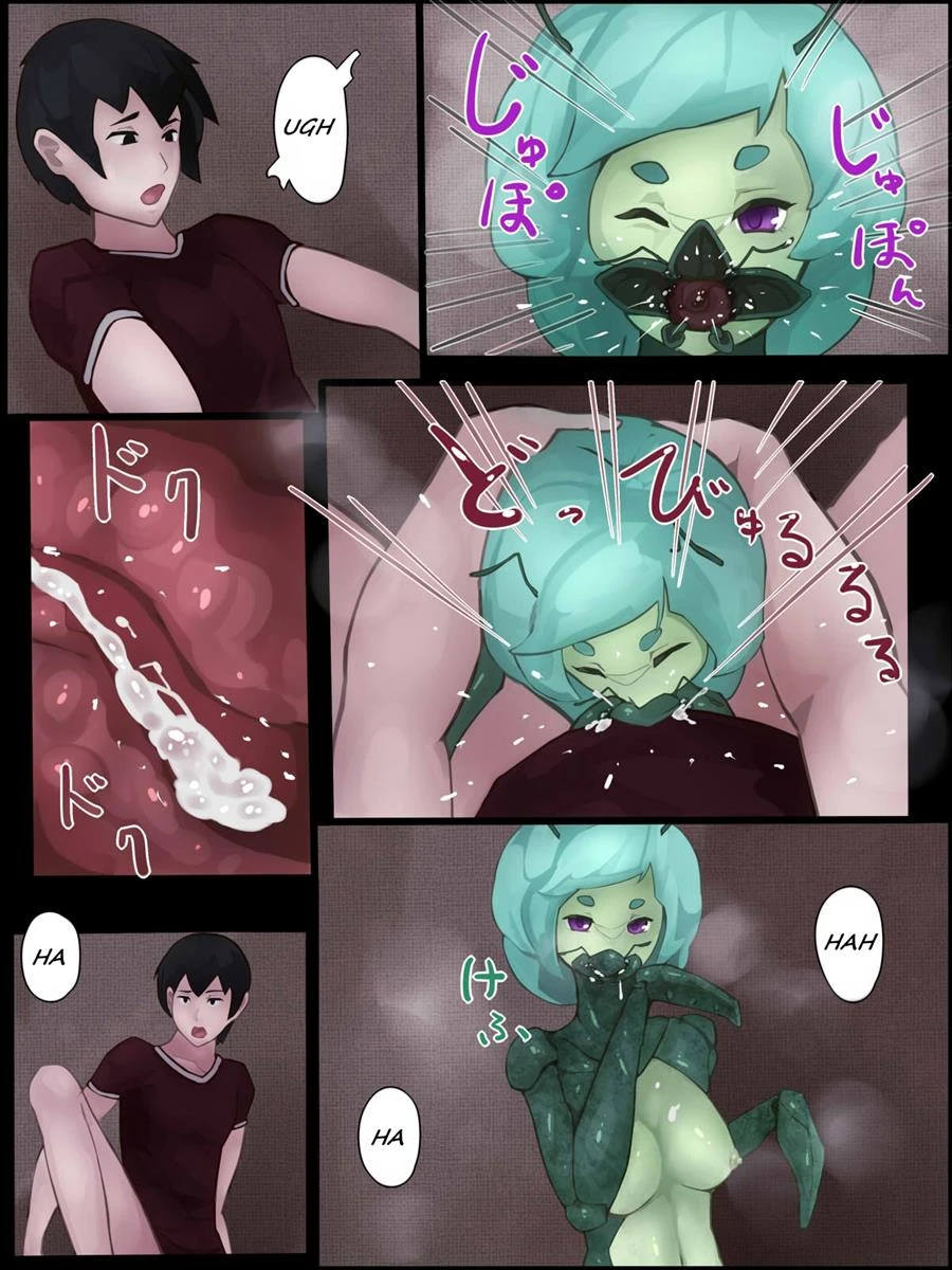 Sex with Mantis Girl -Report of Humanizer Virus Infection porn comic picture 11