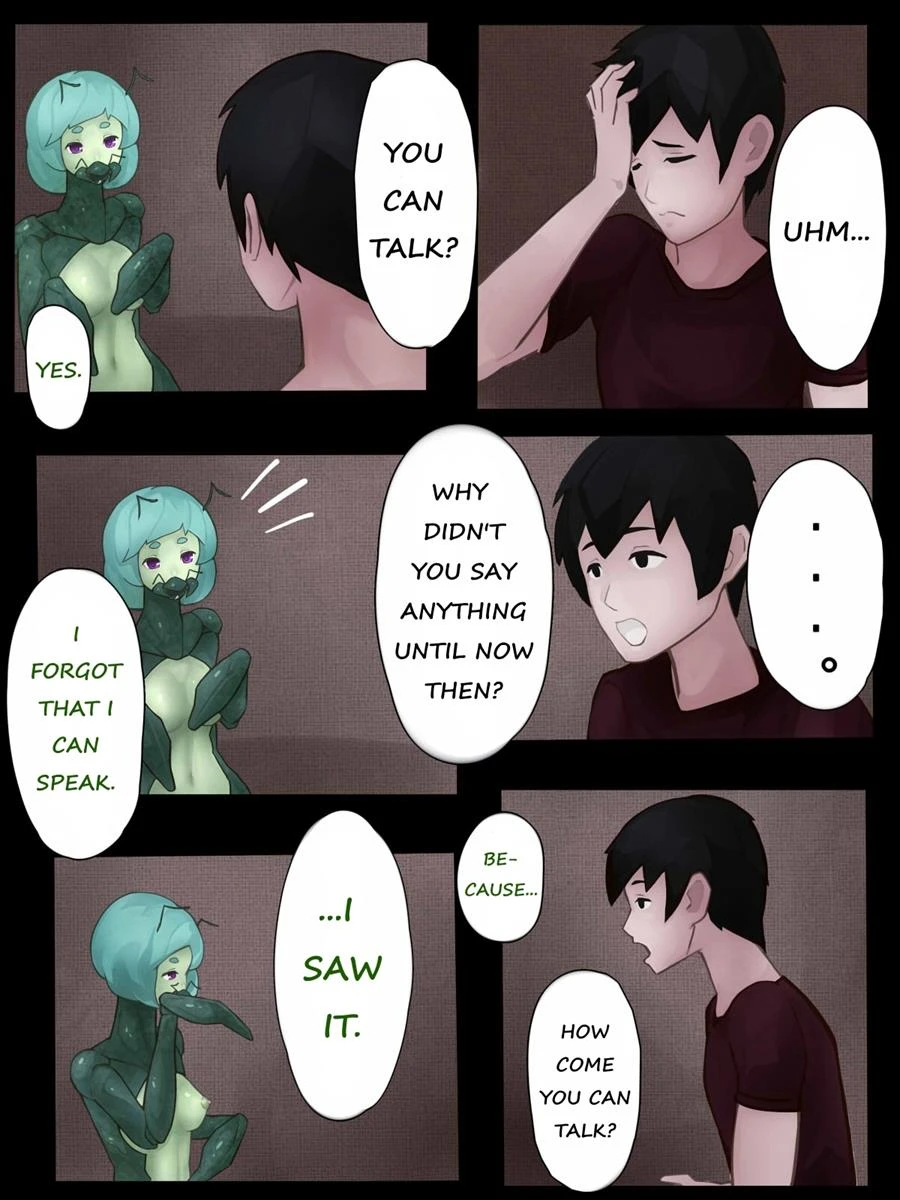 Sex with Mantis Girl -Report of Humanizer Virus Infection porn comic picture 18