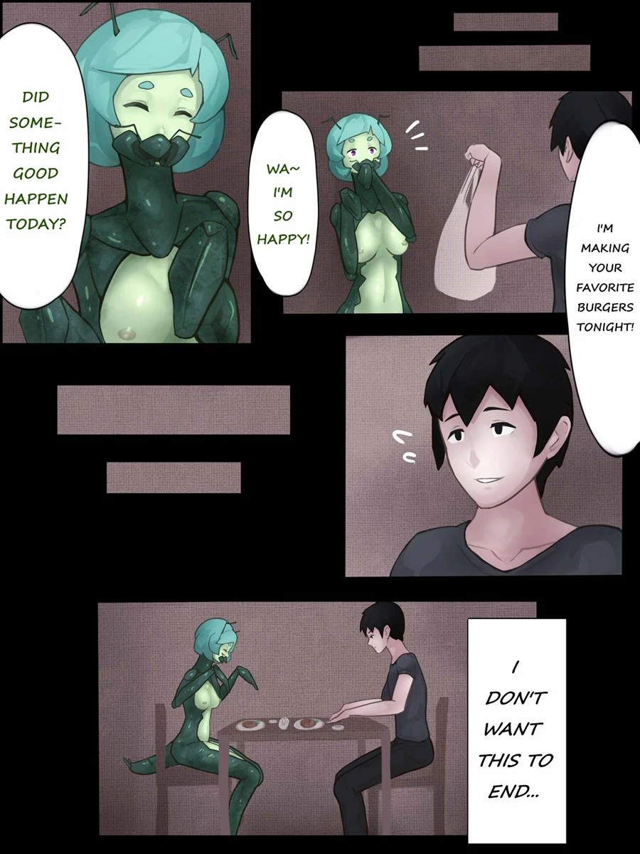 Sex with Mantis Girl -Report of Humanizer Virus Infection porn comic picture 26
