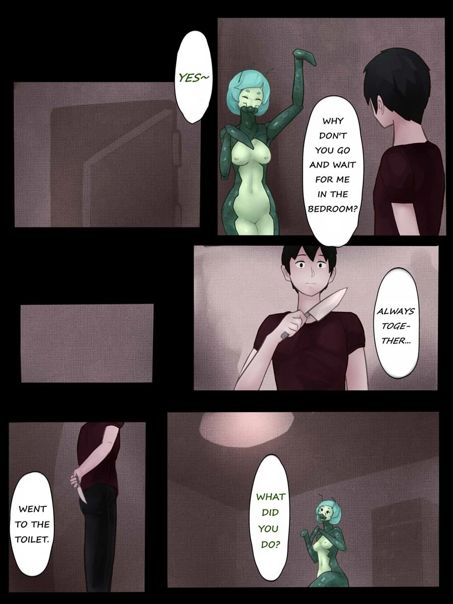 Sex with Mantis Girl -Report of Humanizer Virus Infection porn comic picture 27