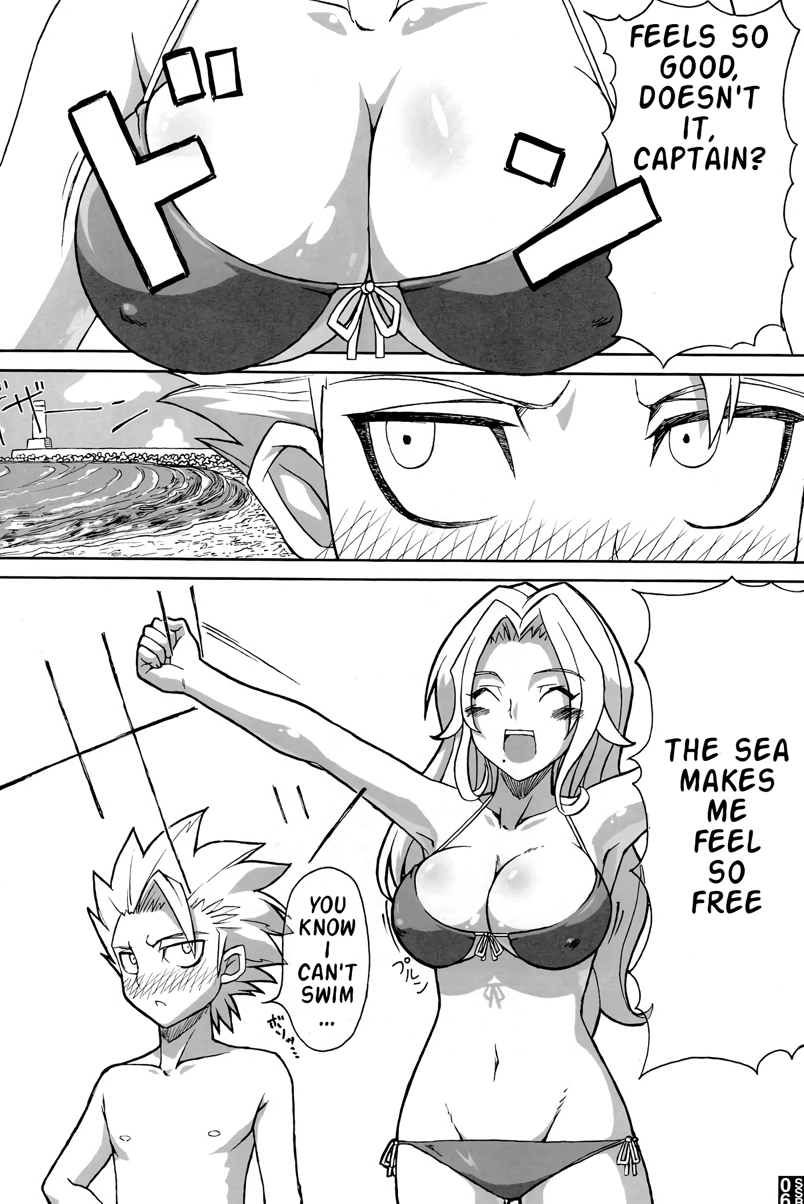 Sexy Summer Beach porn comic picture 4