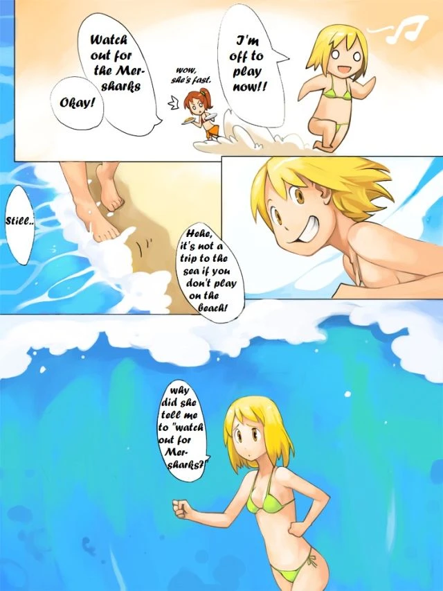 Shark Bait porn comic picture 3