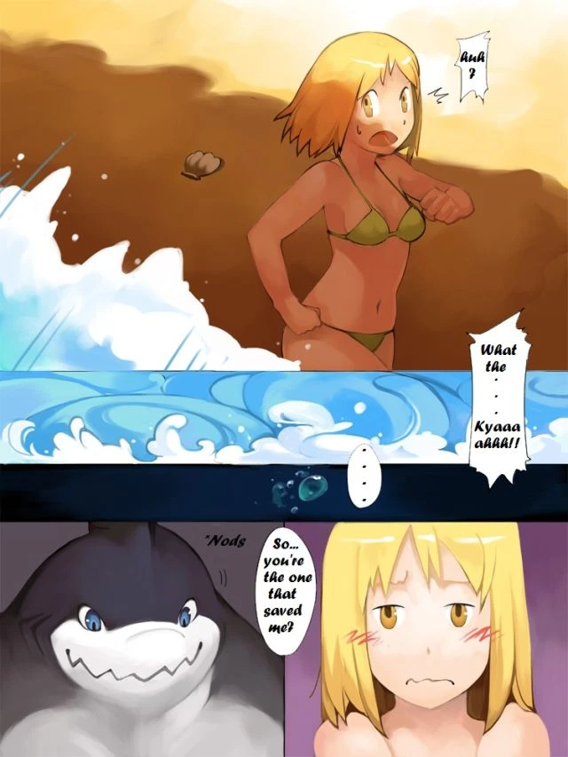 Shark Bait porn comic picture 4