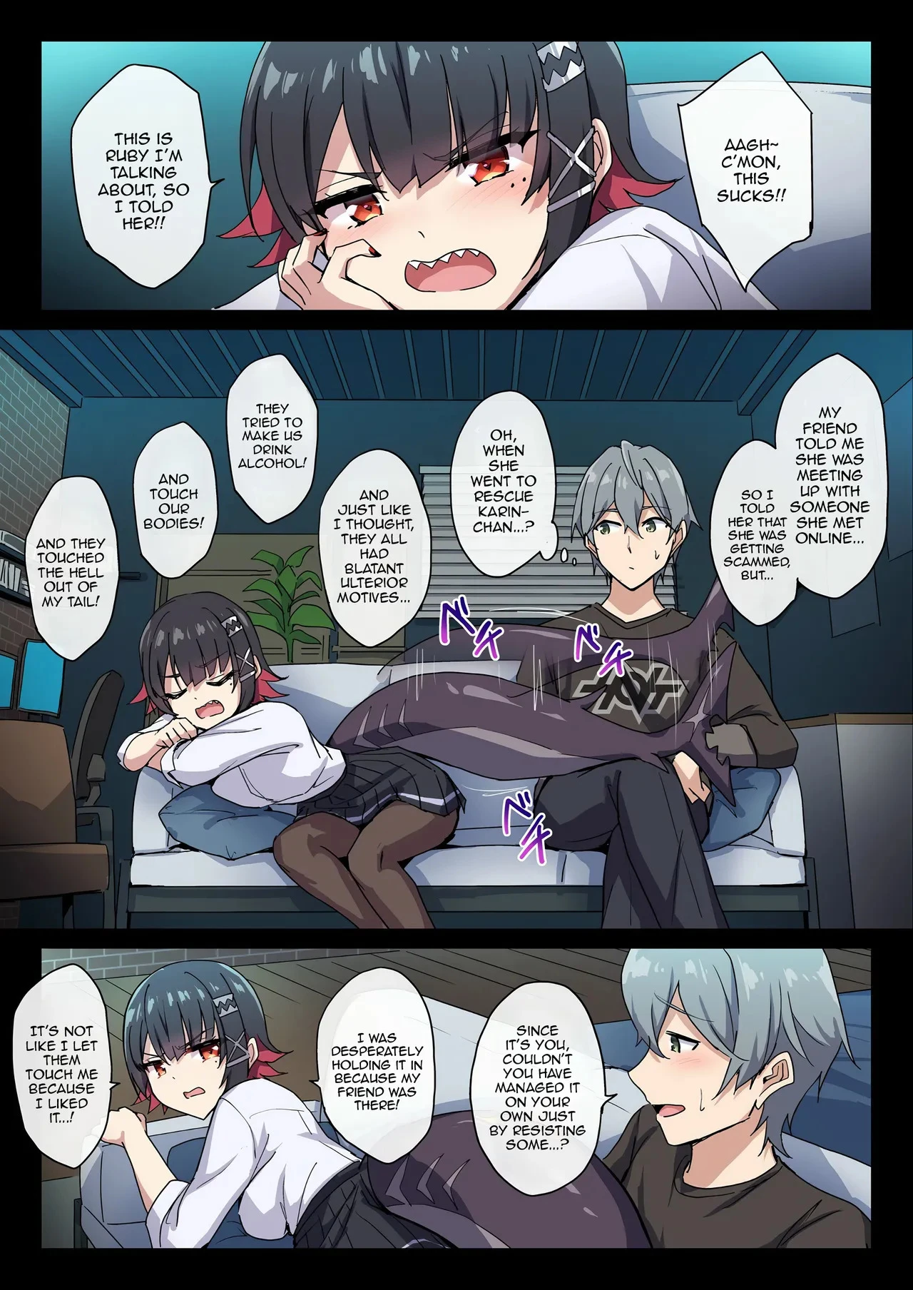SHARKBED porn comic picture 11