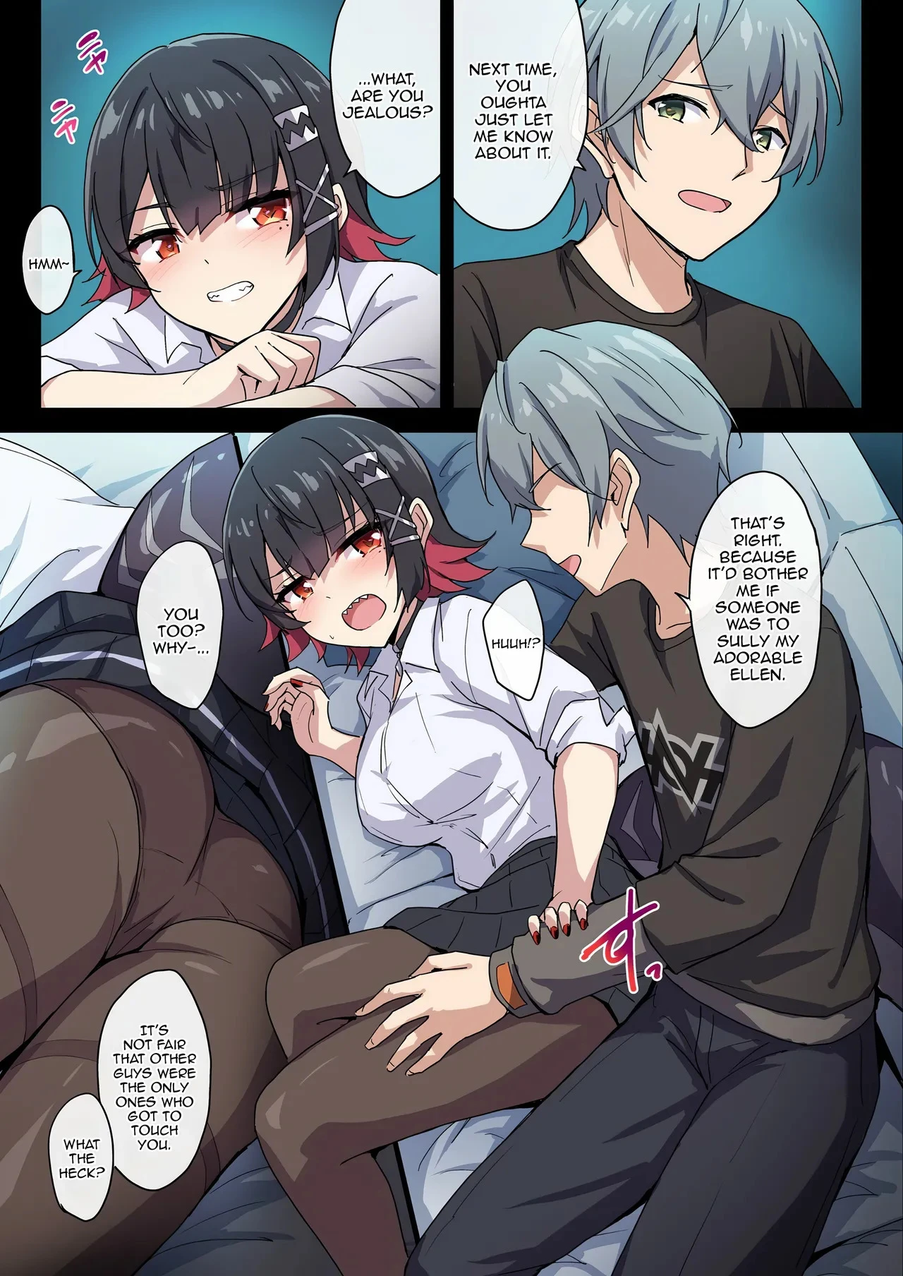 SHARKBED porn comic picture 12