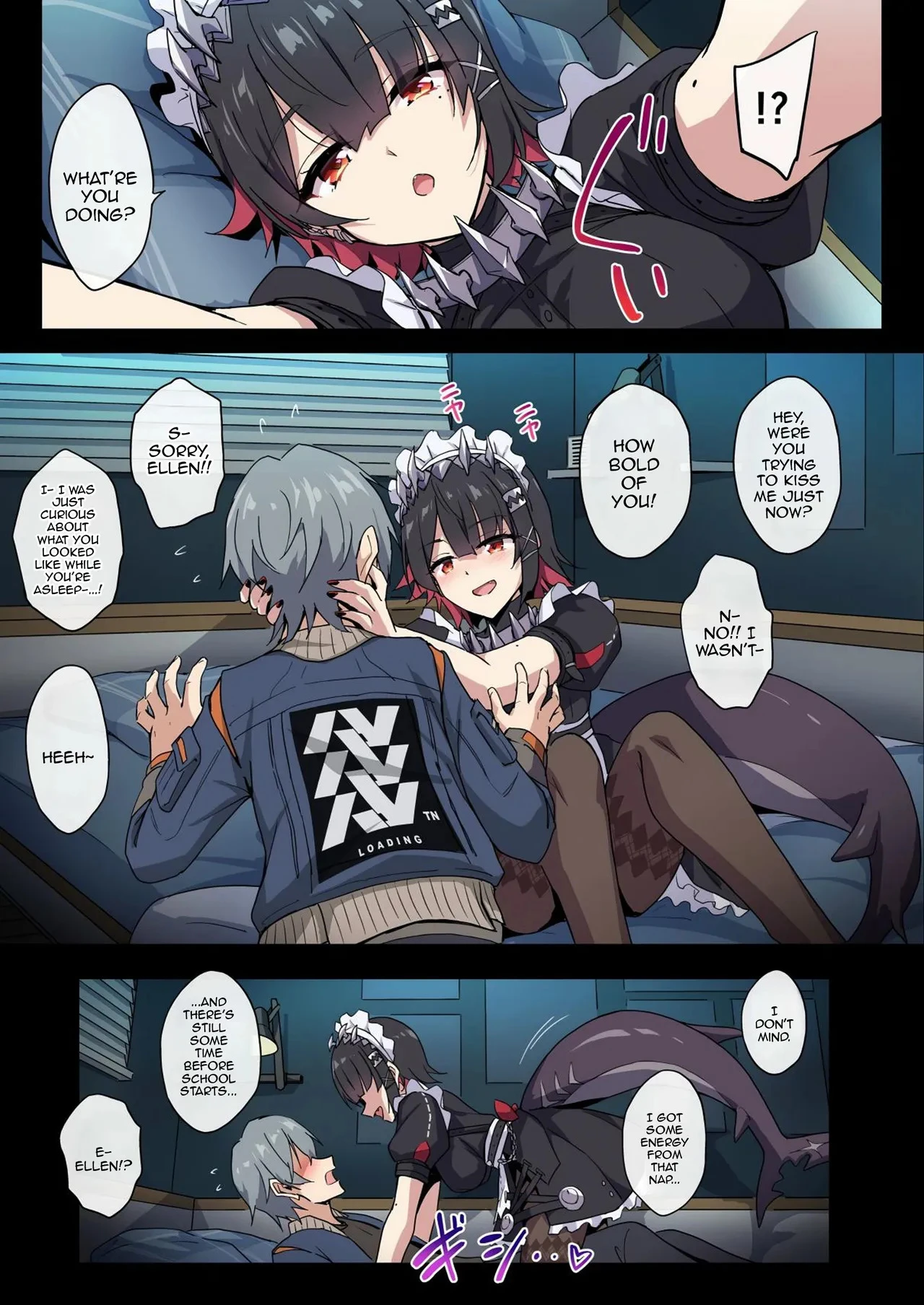 SHARKBED porn comic picture 4