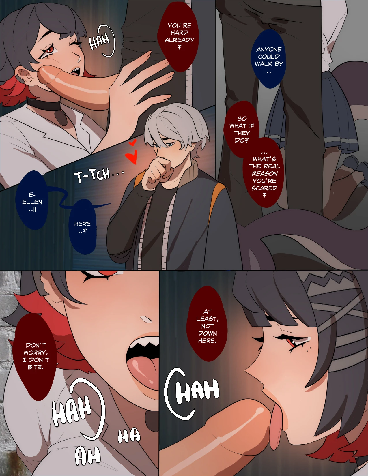 Shark’s Sweet Tooth porn comic picture 5