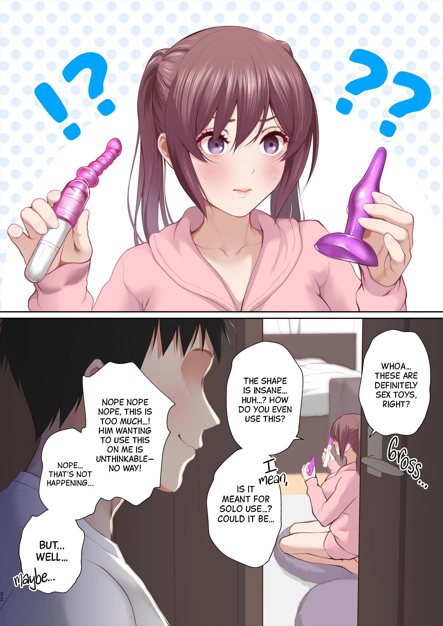 She’s Bad at Saying No porn comic picture 33