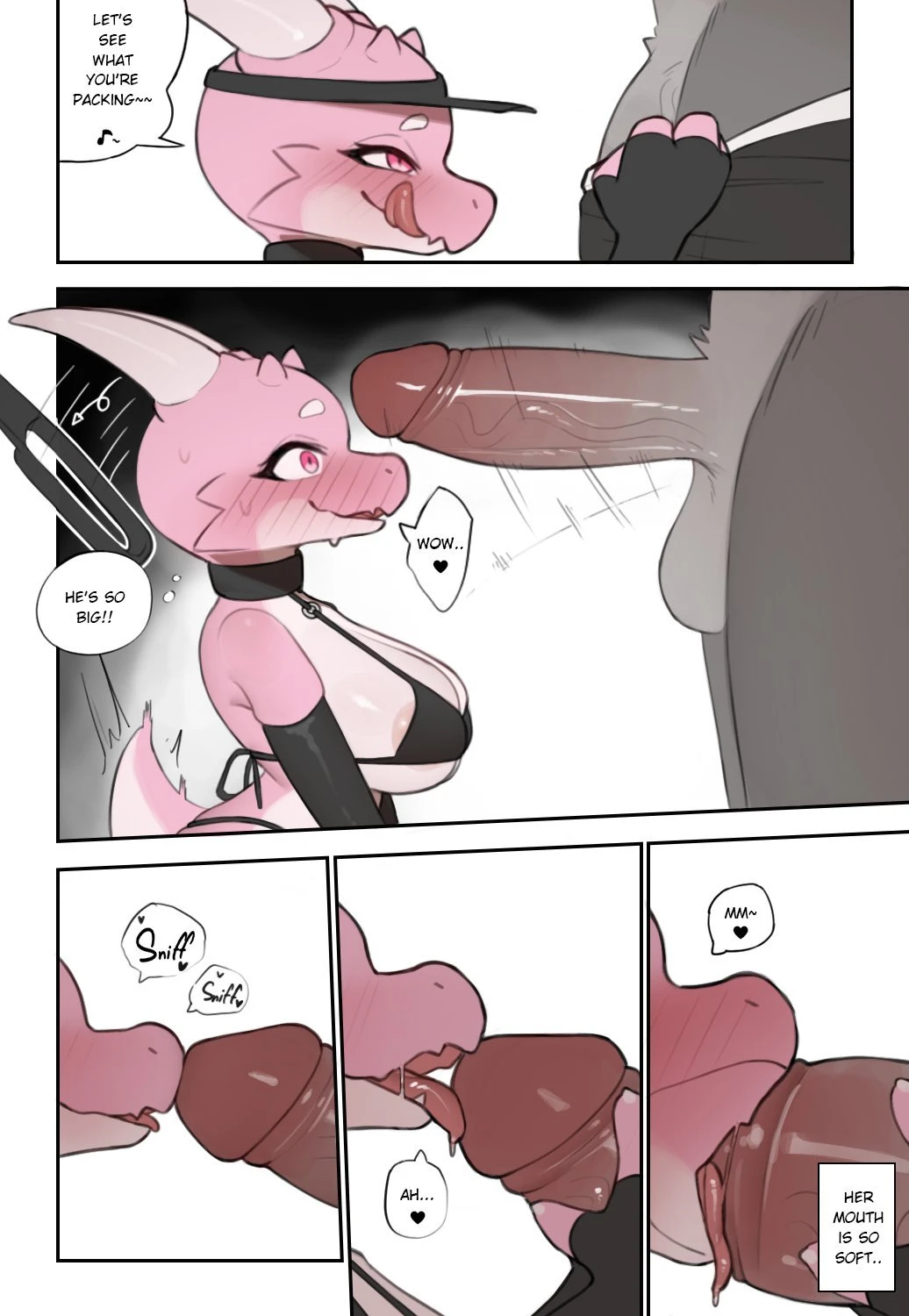 She's not as cute as she looks....😊😈 porn comic picture 2