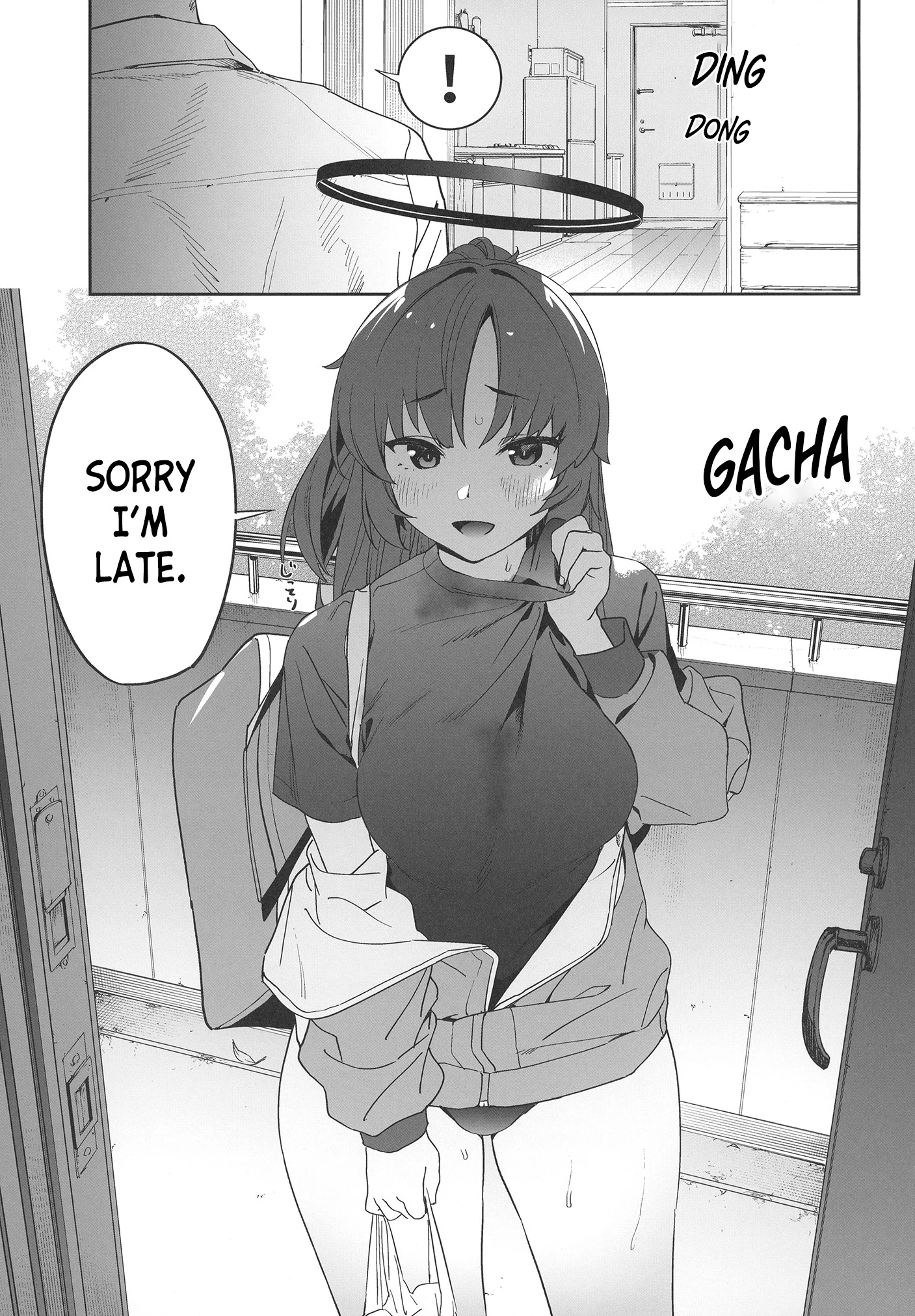 Shimi Ase Yuuka no Mure Momo Manko porn comic picture 2