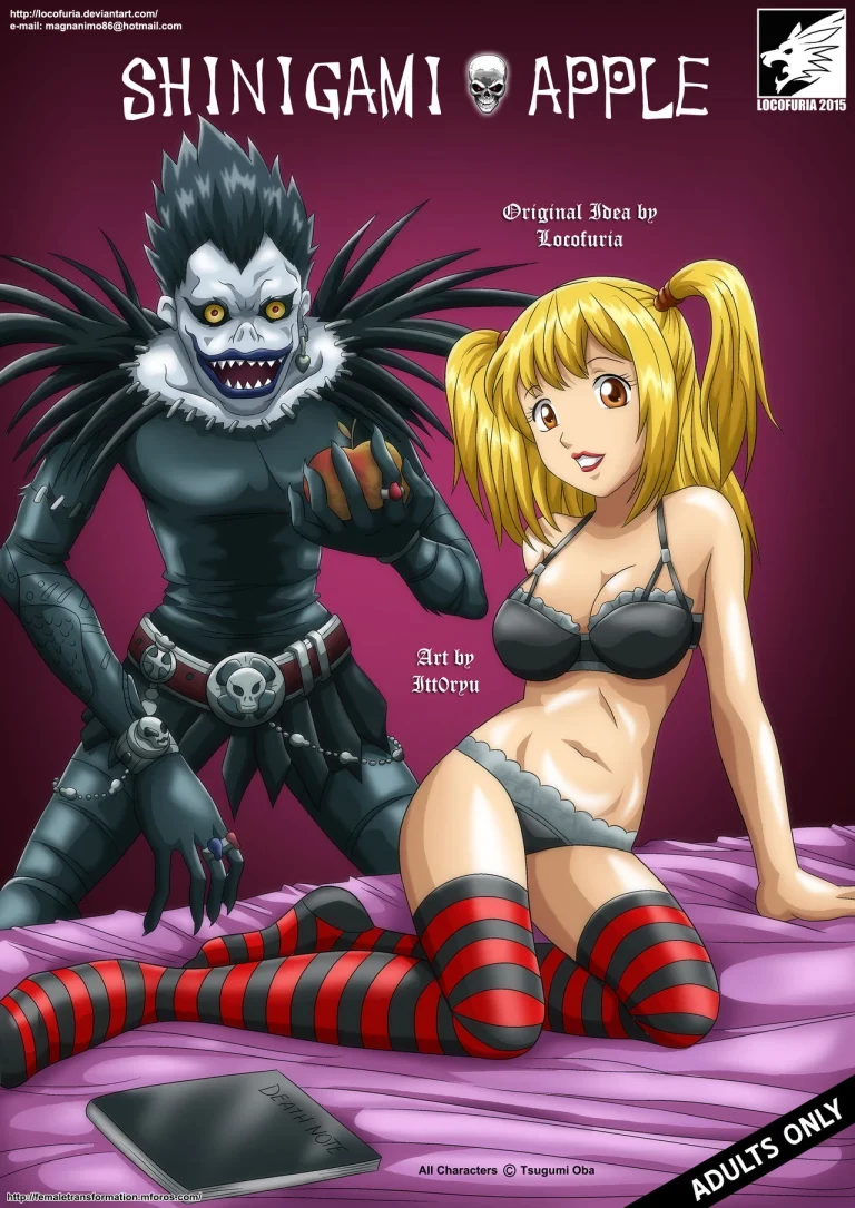 Shinigami Apple porn comic picture 1
