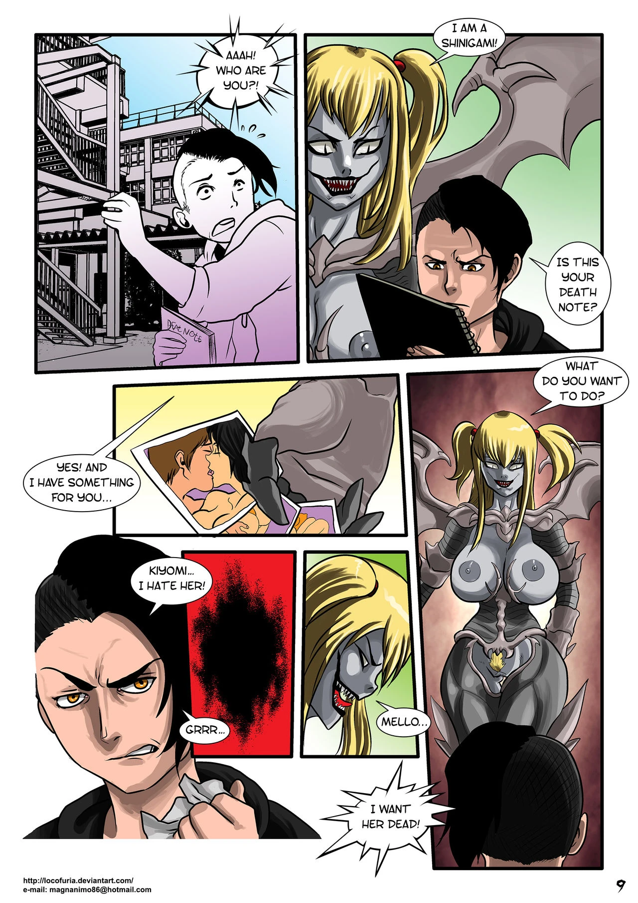 Shinigami Apple porn comic picture 11