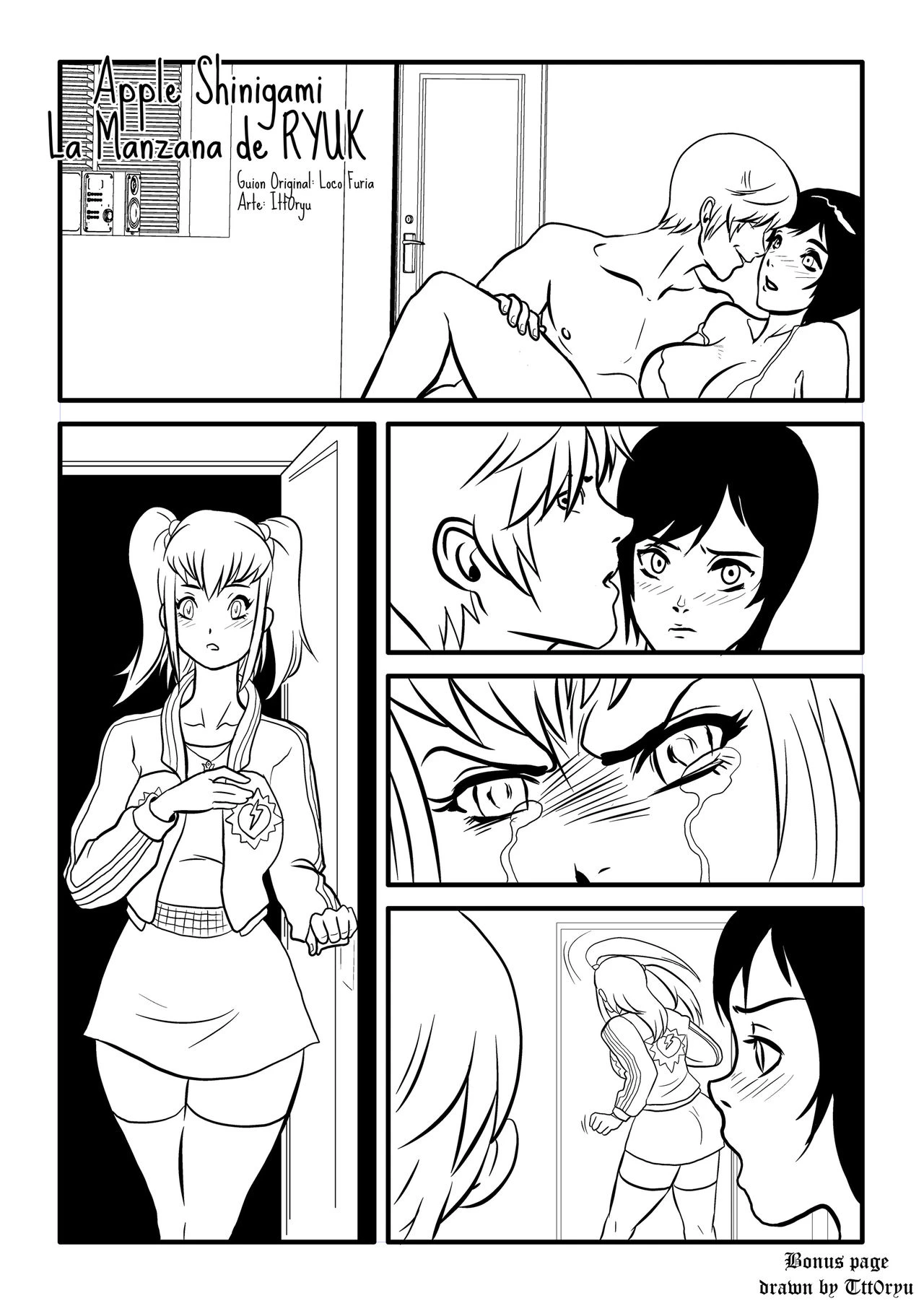 Shinigami Apple porn comic picture 29