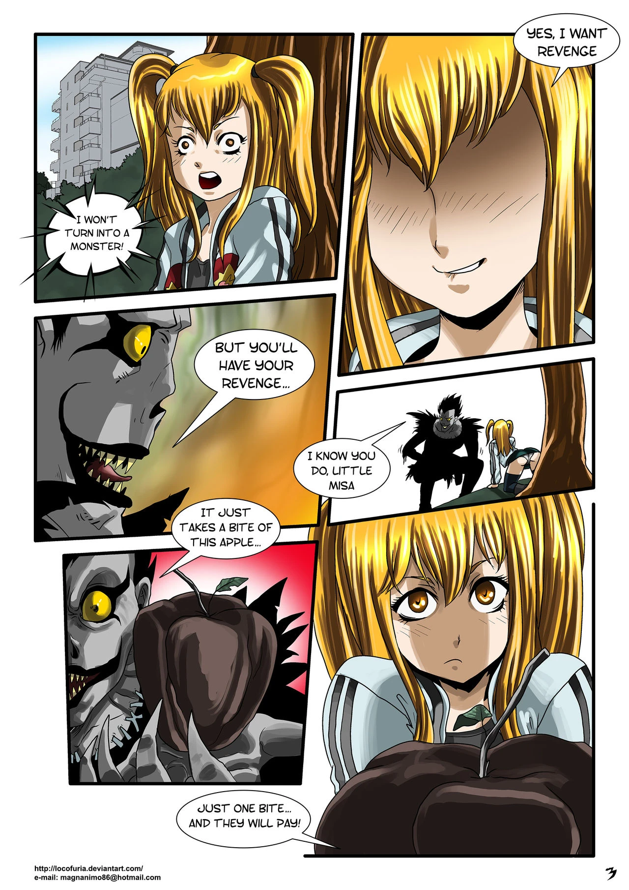 Shinigami Apple porn comic picture 5
