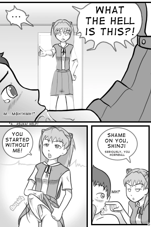 Shinji's Injection porn comic picture 6