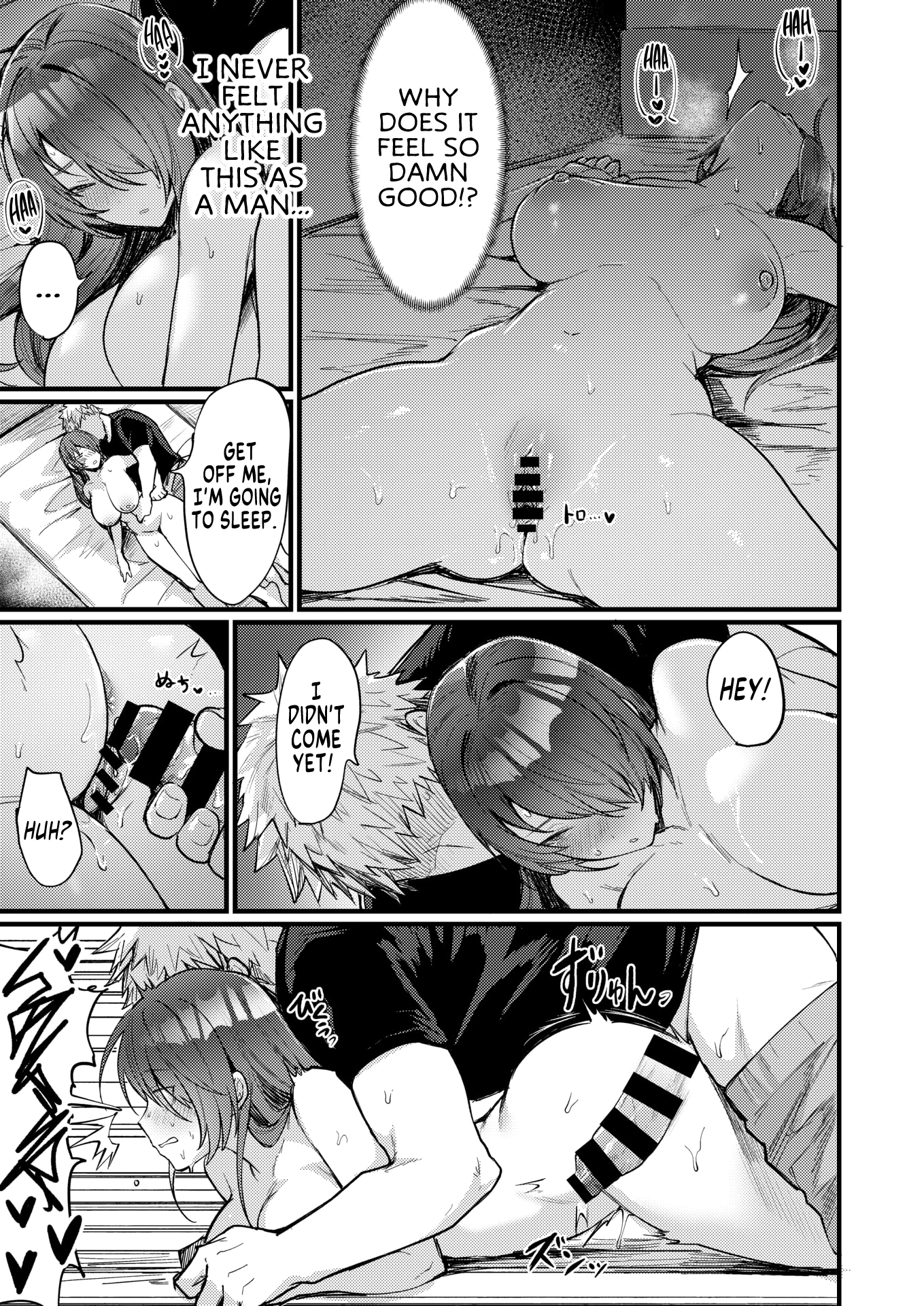 Shinya no TS Panic Late Night TS Panic! porn comic picture 17