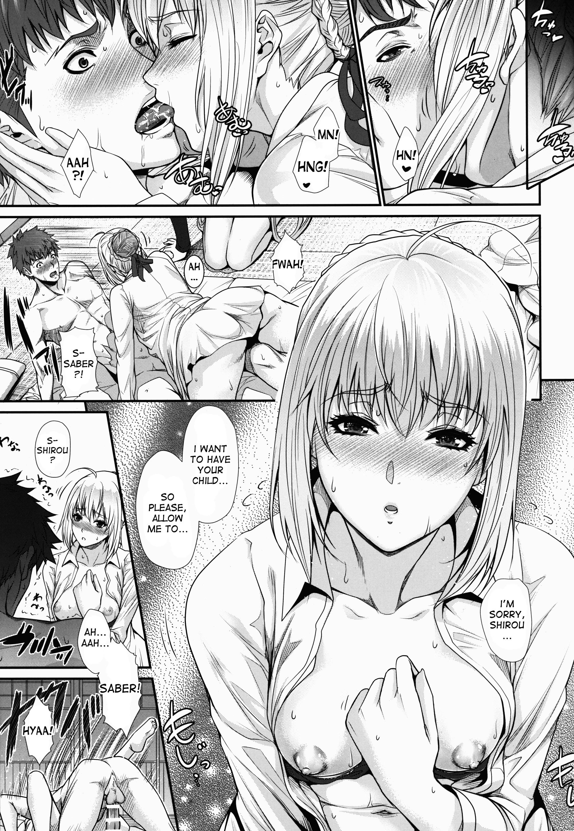 Shirou-kun Harem!! Servant Hen porn comic picture 18