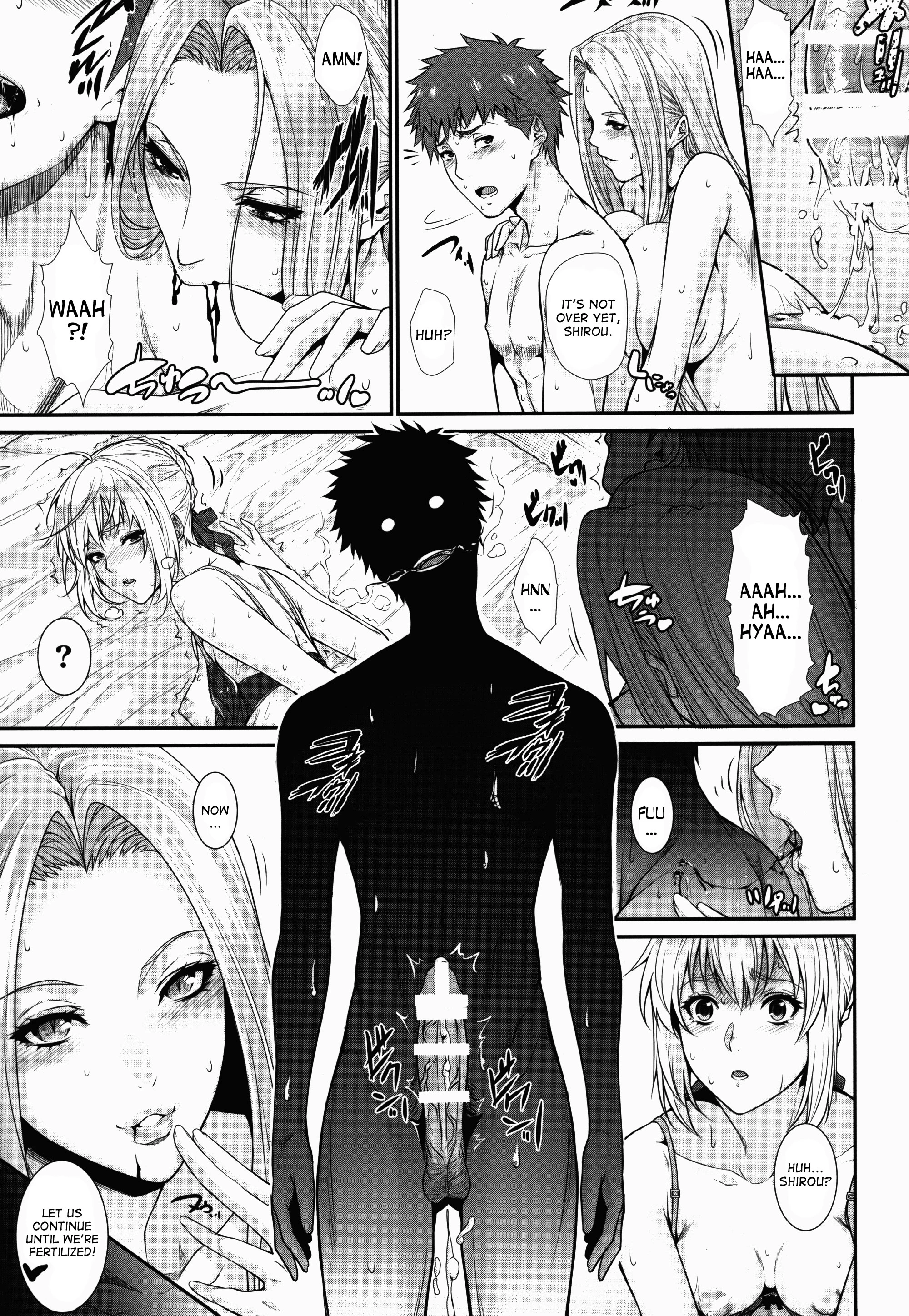 Shirou-kun Harem!! Servant Hen porn comic picture 24