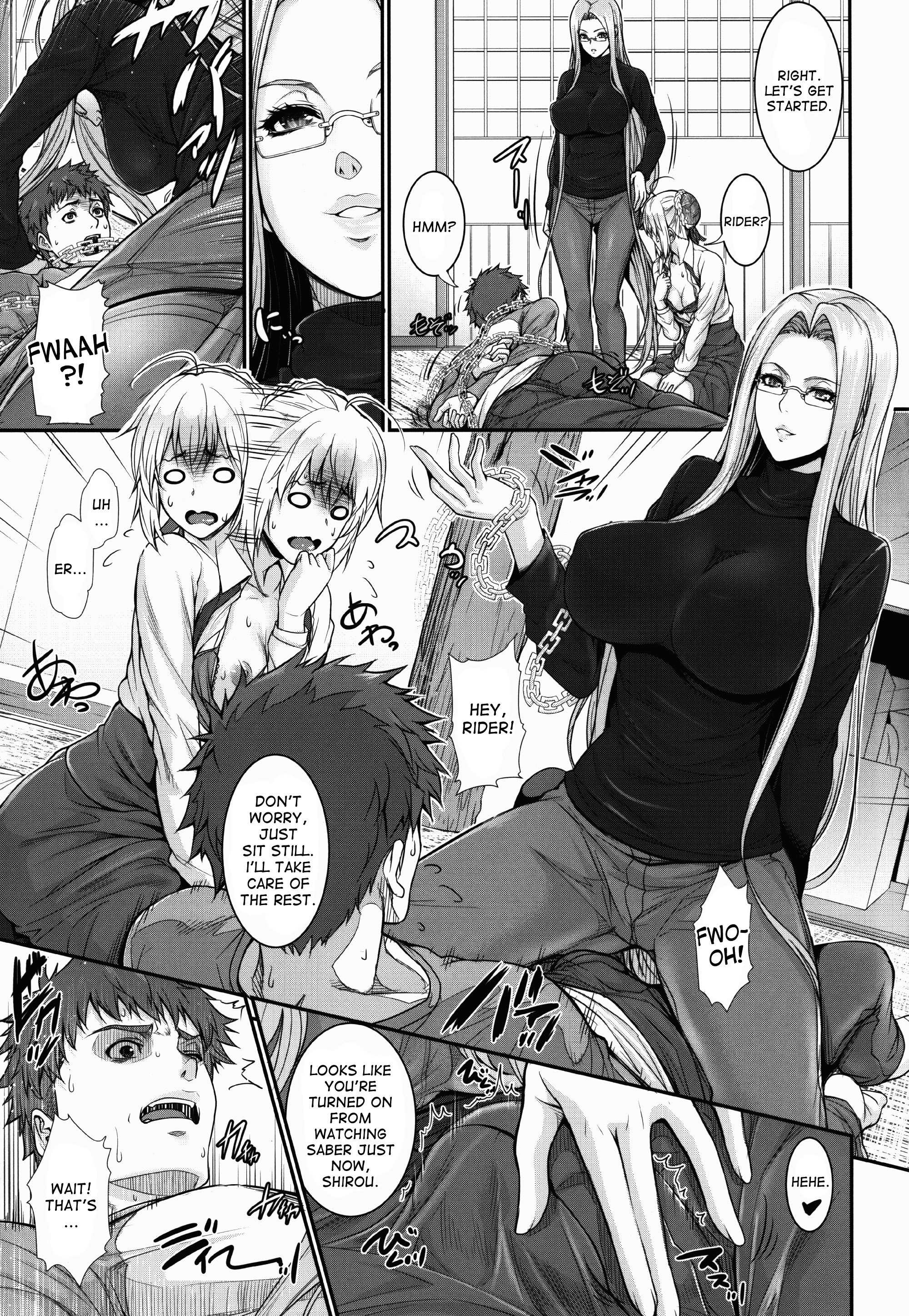 Shirou-kun Harem!! Servant Hen porn comic picture 8