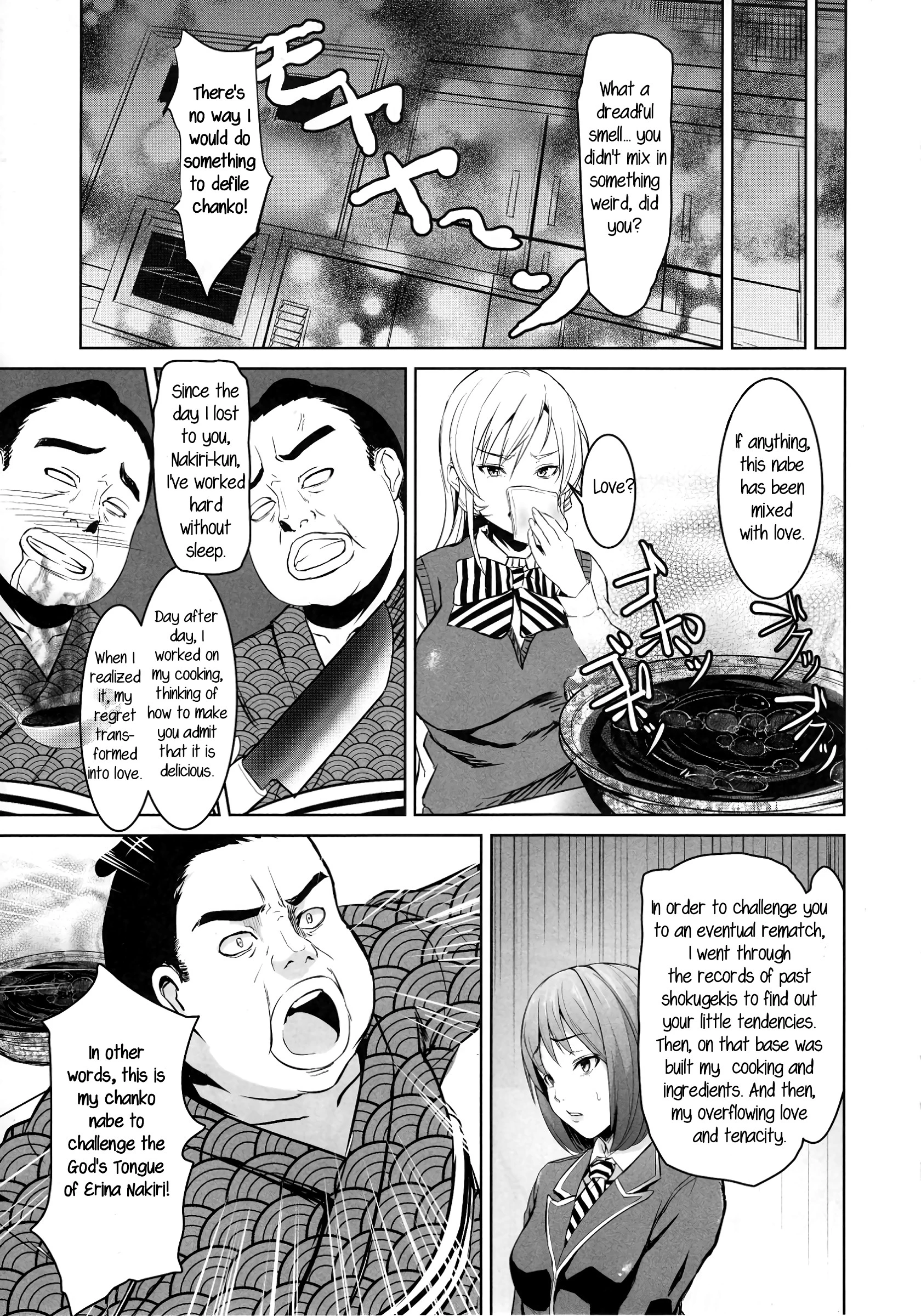 Shokugeki no Sperm porn comic picture 3