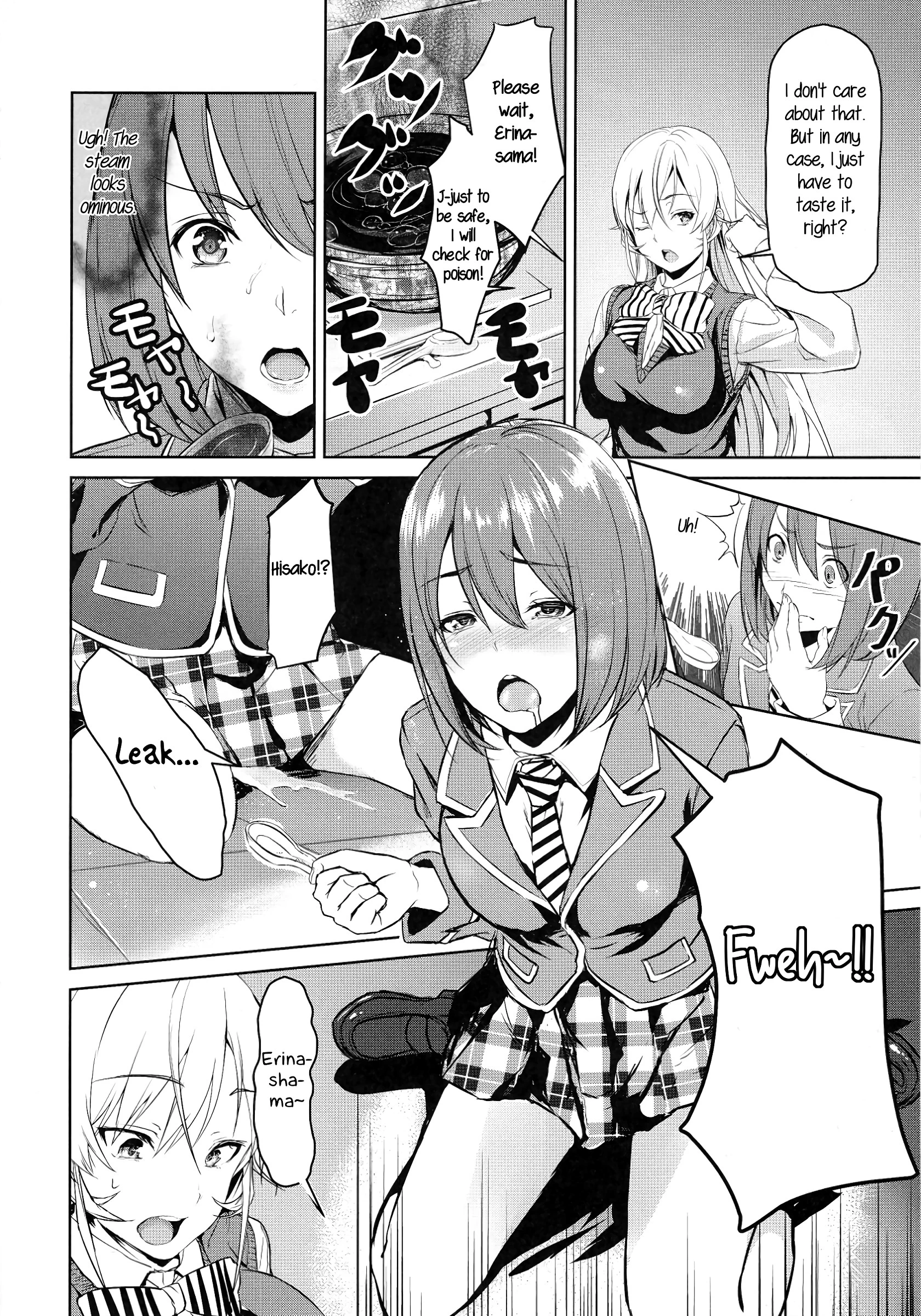 Shokugeki no Sperm porn comic picture 4