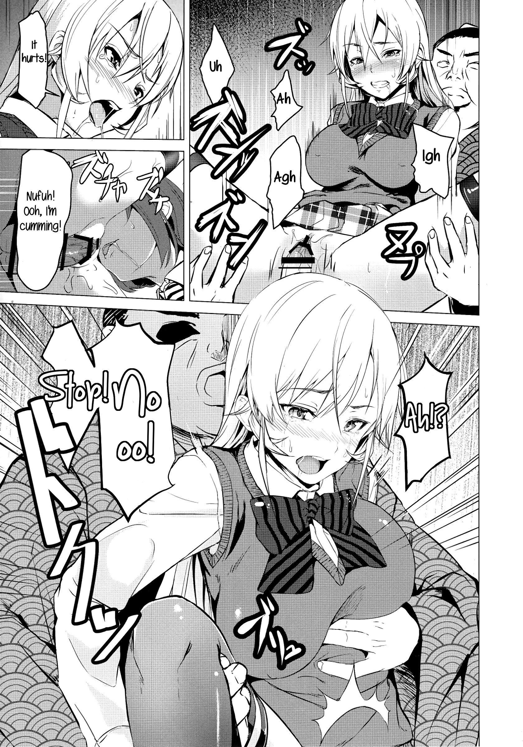 Shokugeki no Sperm porn comic picture 7