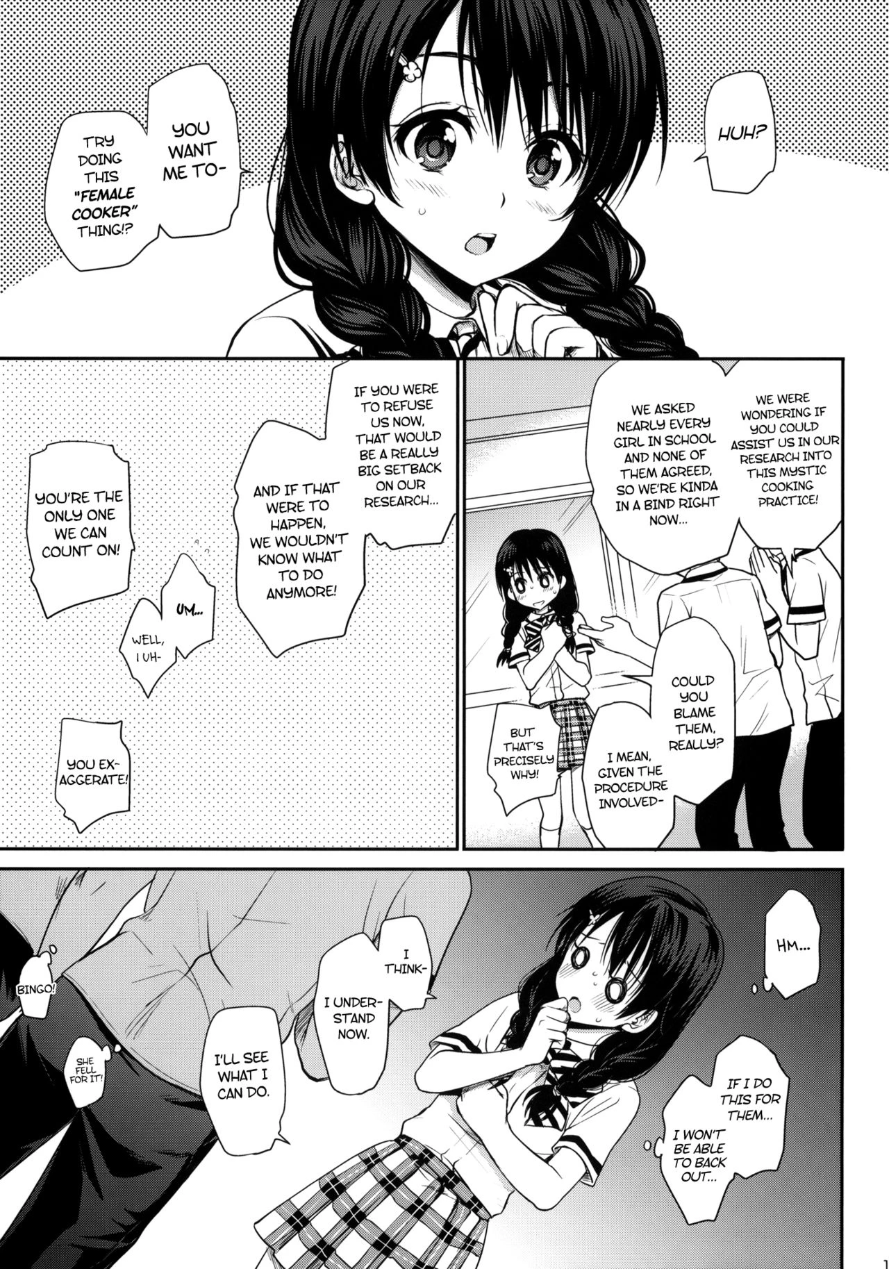 Shokuyoku Zenkai! porn comic picture 15