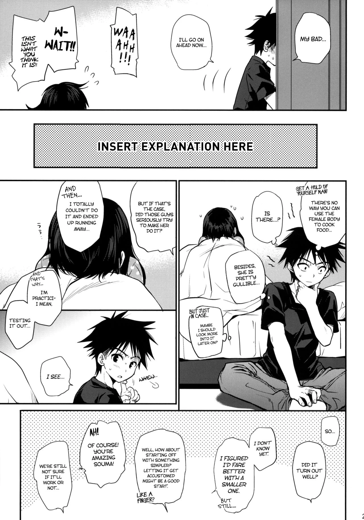 Shokuyoku Zenkai! porn comic picture 21