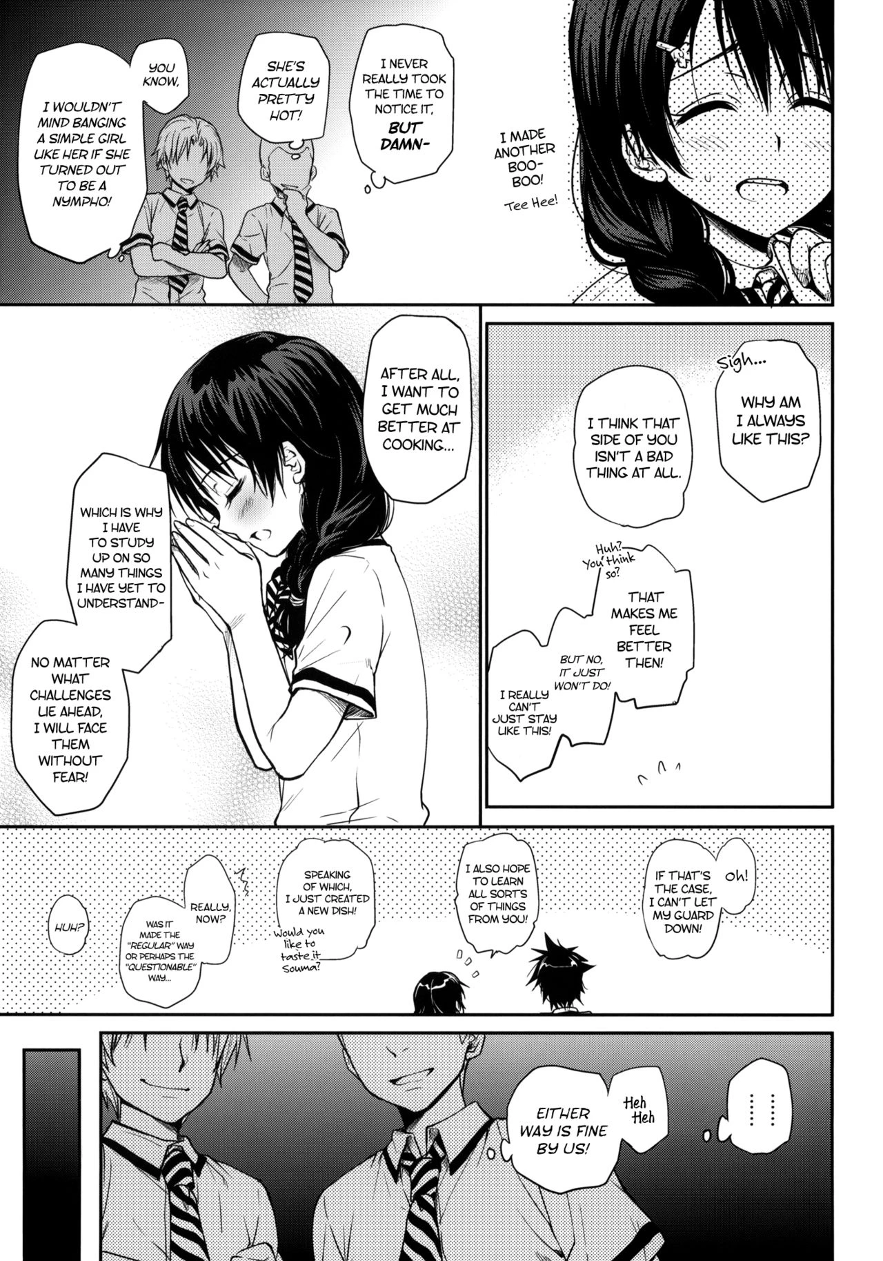 Shokuyoku Zenkai! porn comic picture 3