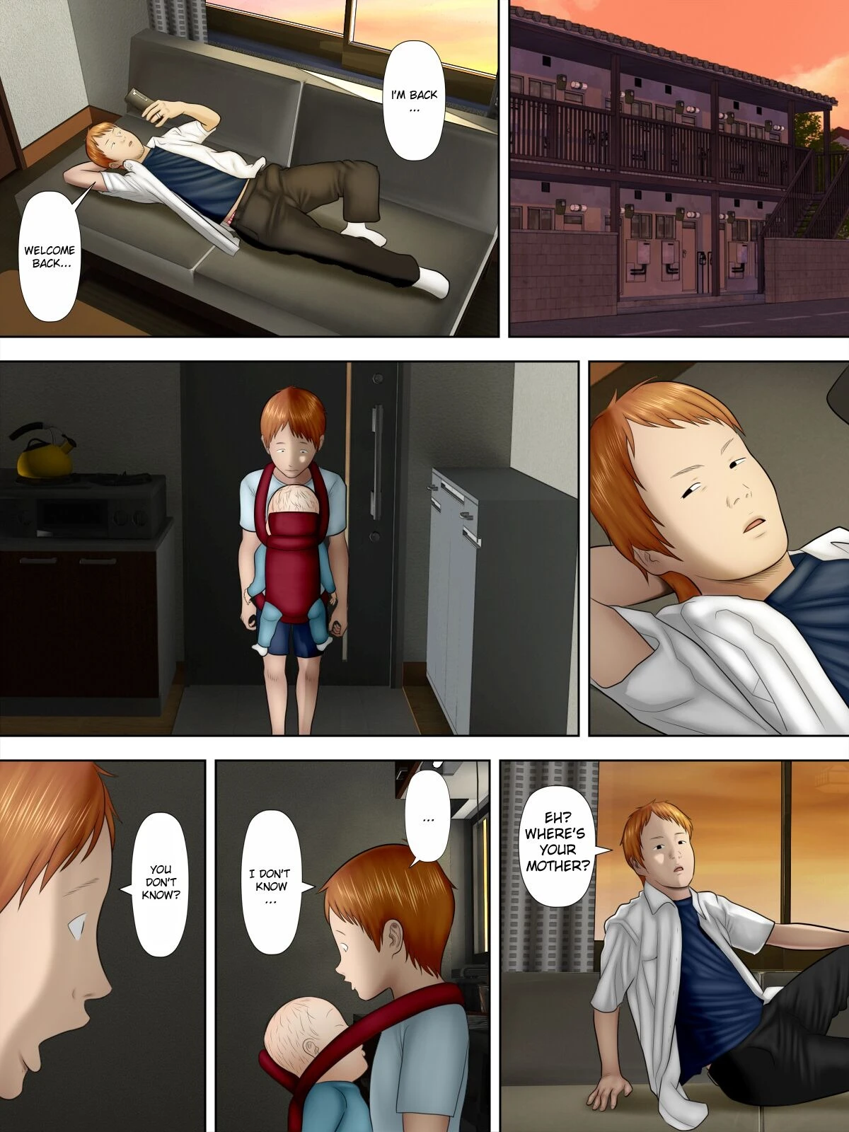 Shoplifting Mom and Store Manager's Son porn comic picture 15