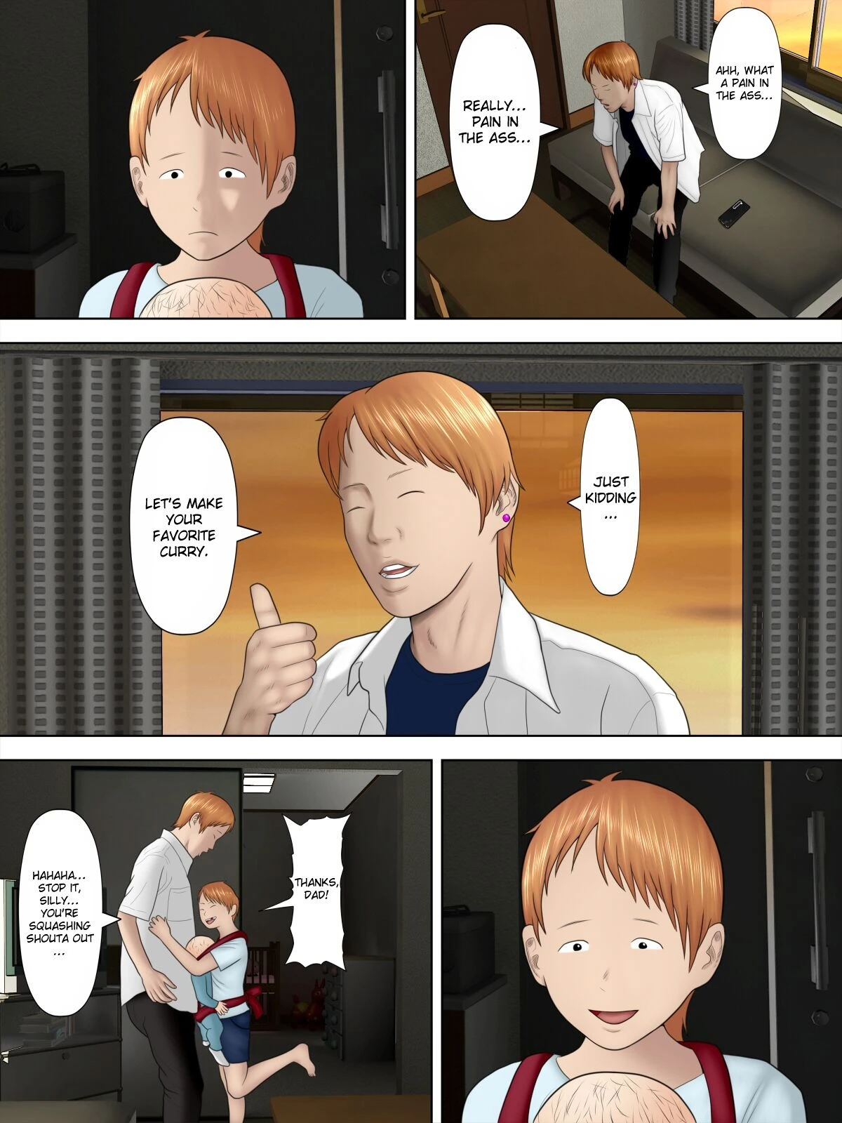 Shoplifting Mom and Store Manager's Son porn comic picture 17