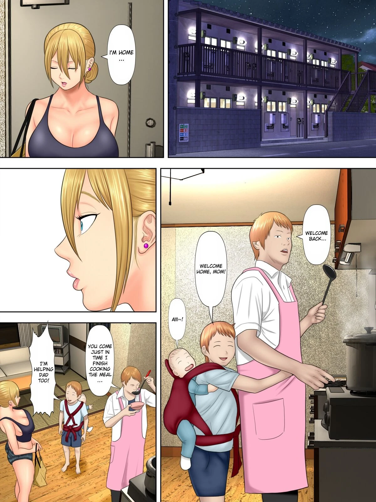Shoplifting Mom and Store Manager's Son porn comic picture 28