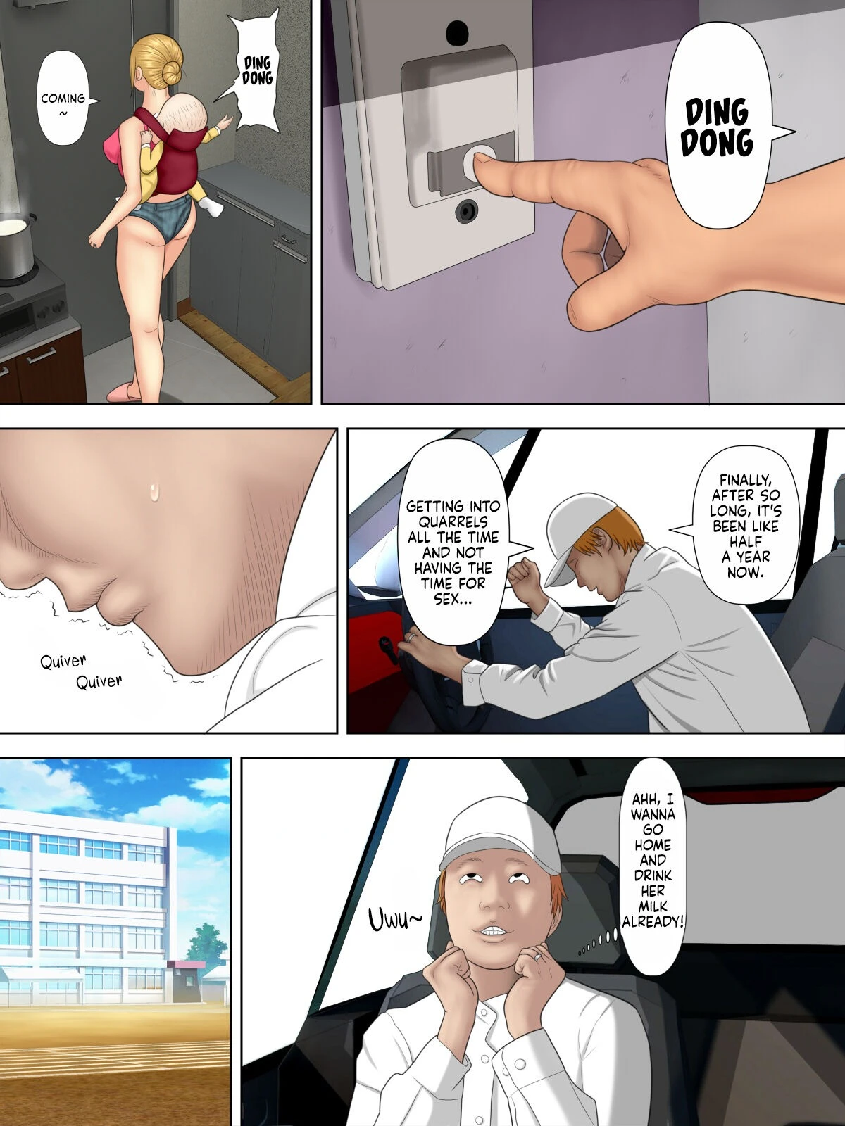 Shoplifting Mom and Store Manager's Son porn comic picture 48