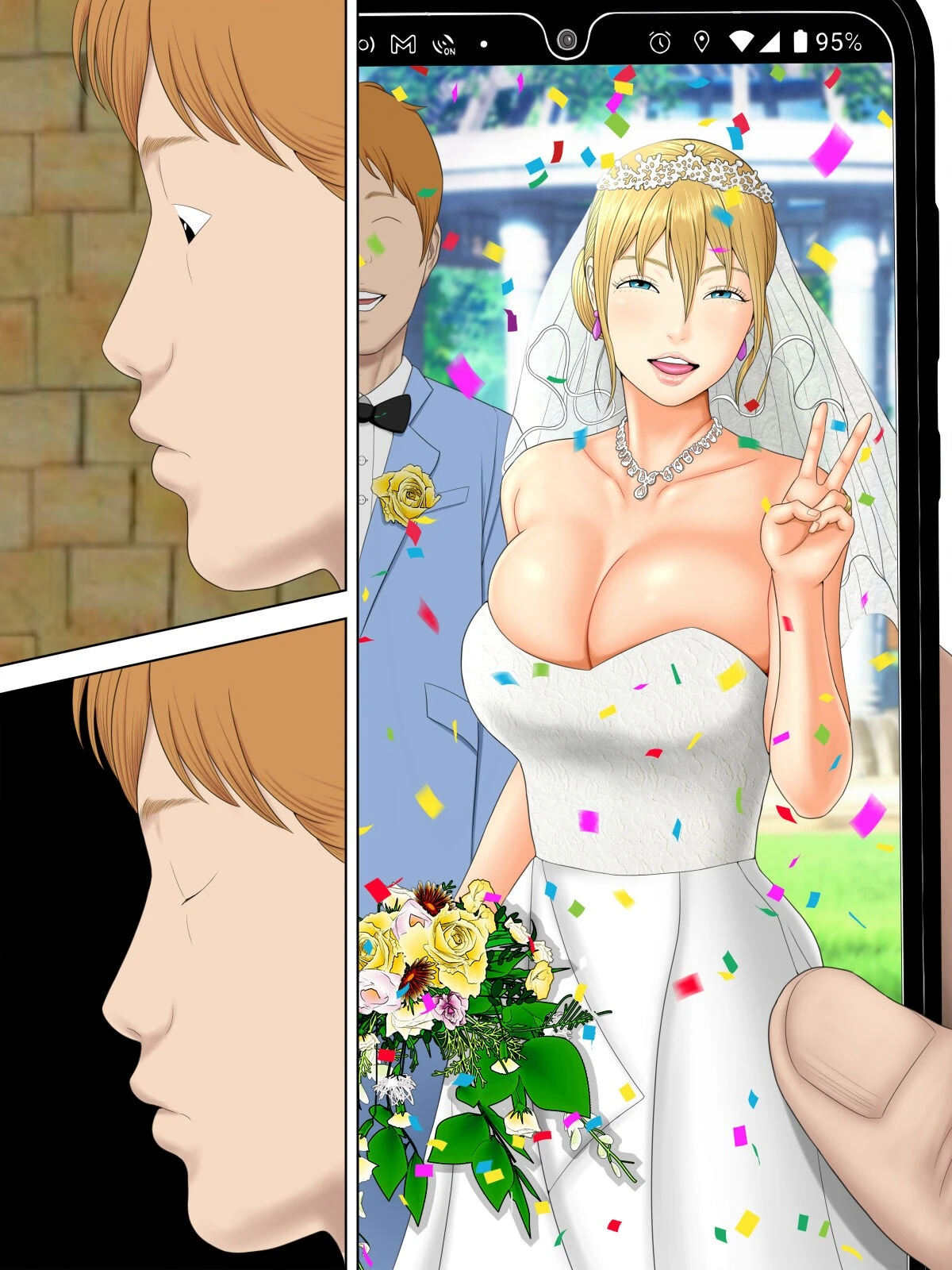 Shoplifting Mom and Store Manager's Son porn comic picture 69