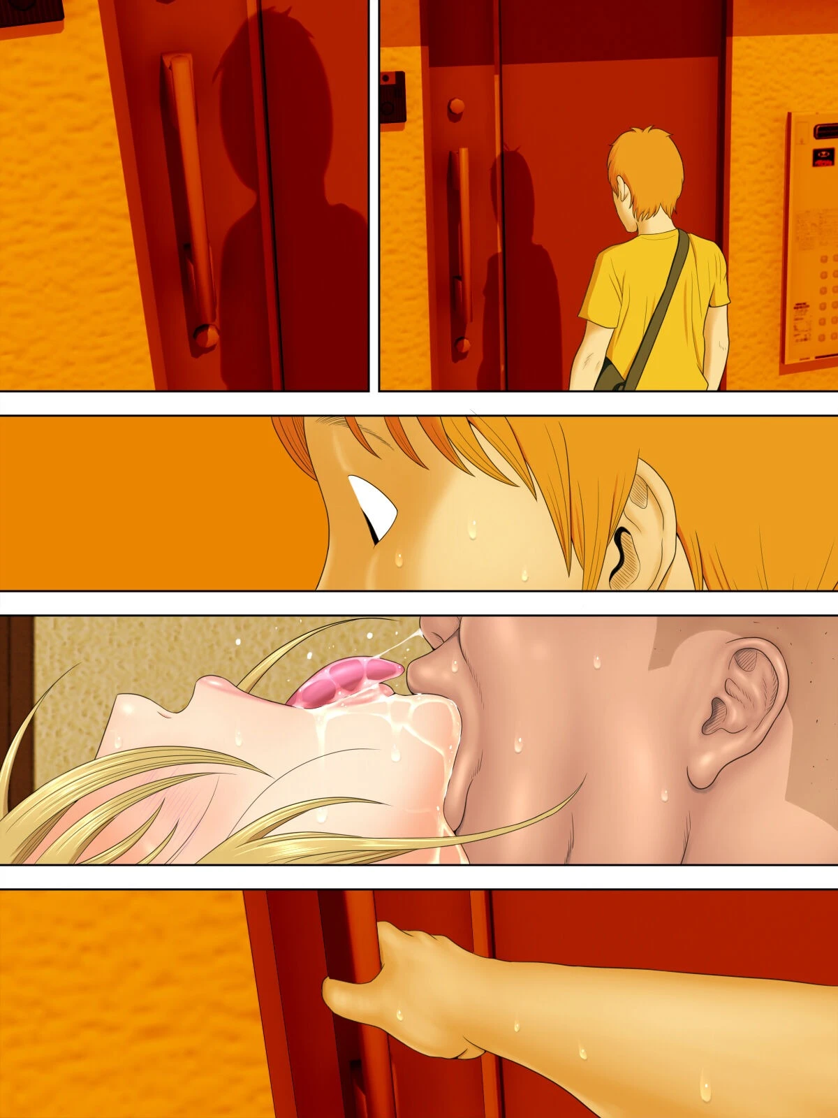Shoplifting Mom and Store Manager's Son porn comic picture 82