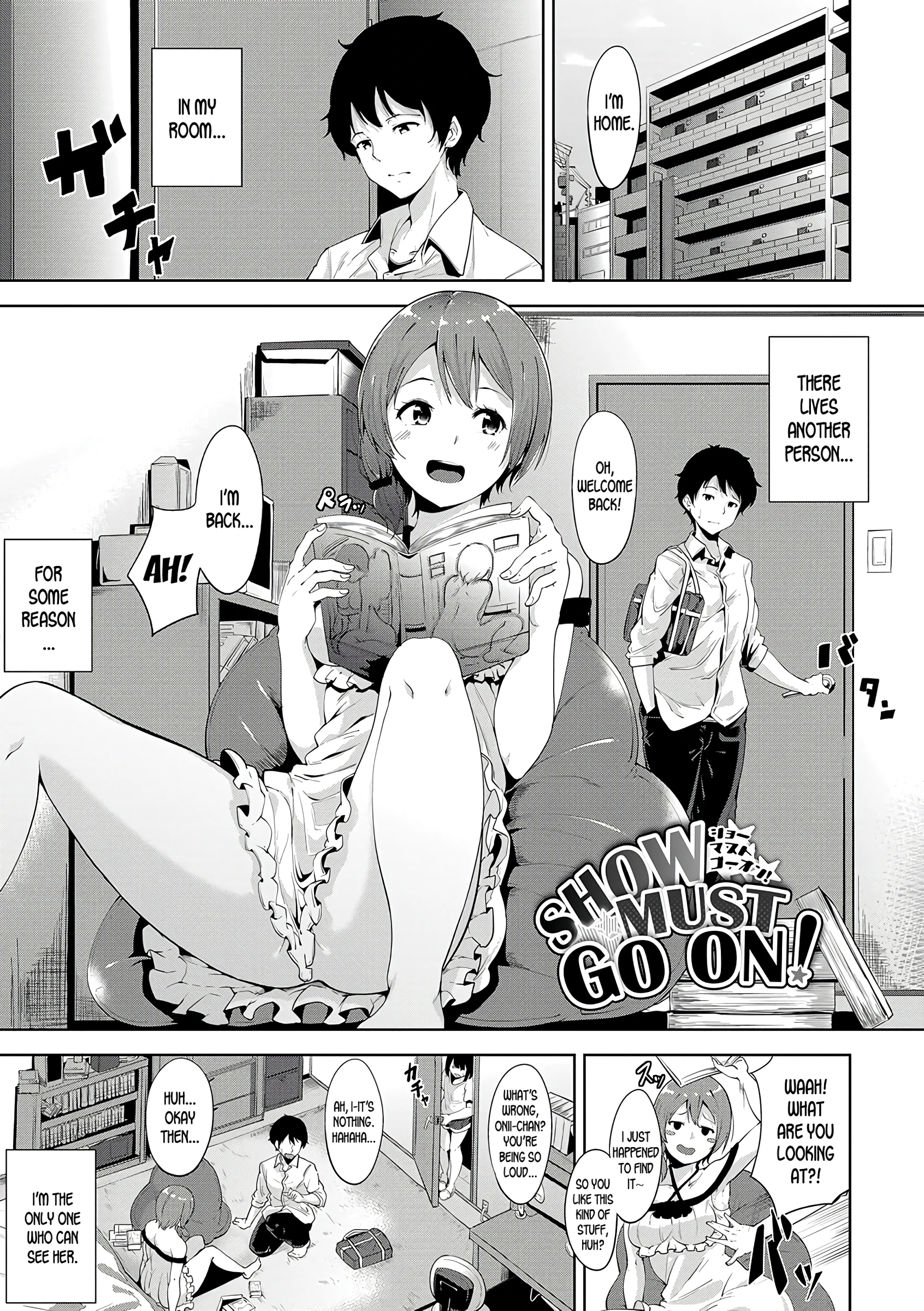 SHOW MUST GO ON! porn comic picture 1