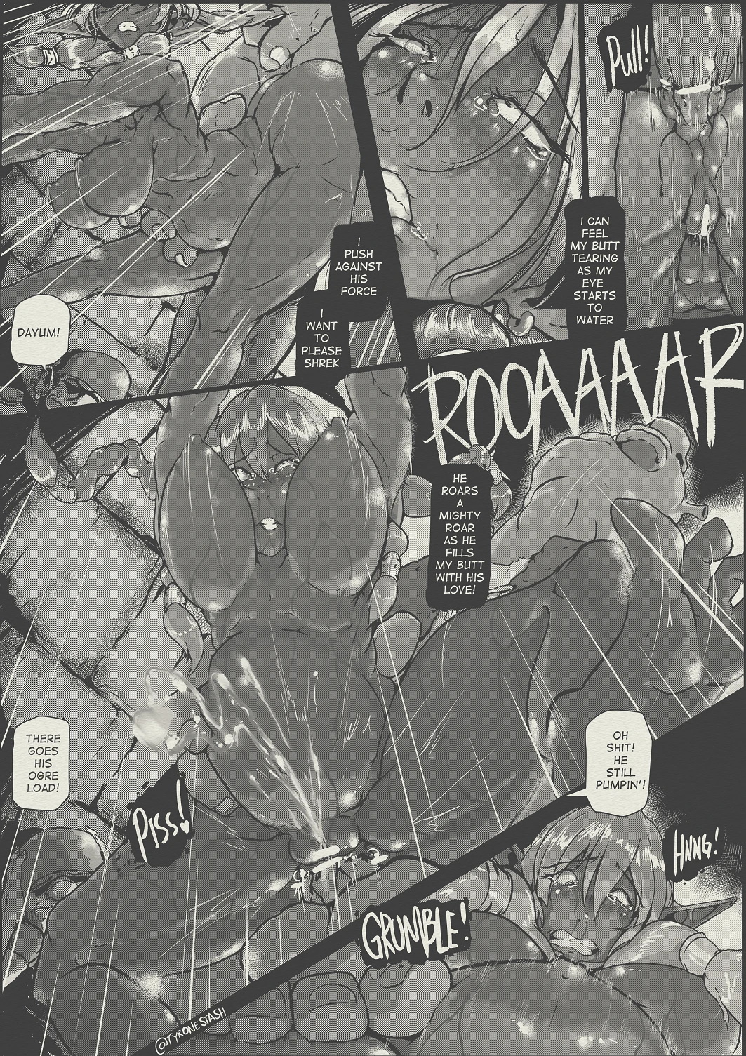 Shrek is love, Shrek is life porn comic picture 3