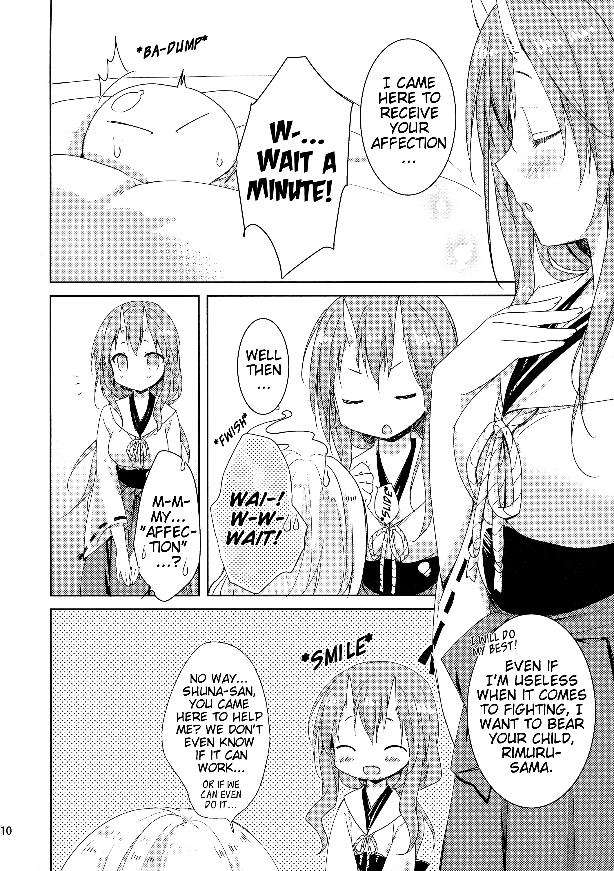 Shuna wants Rimuru-sama's children! porn comic picture 7