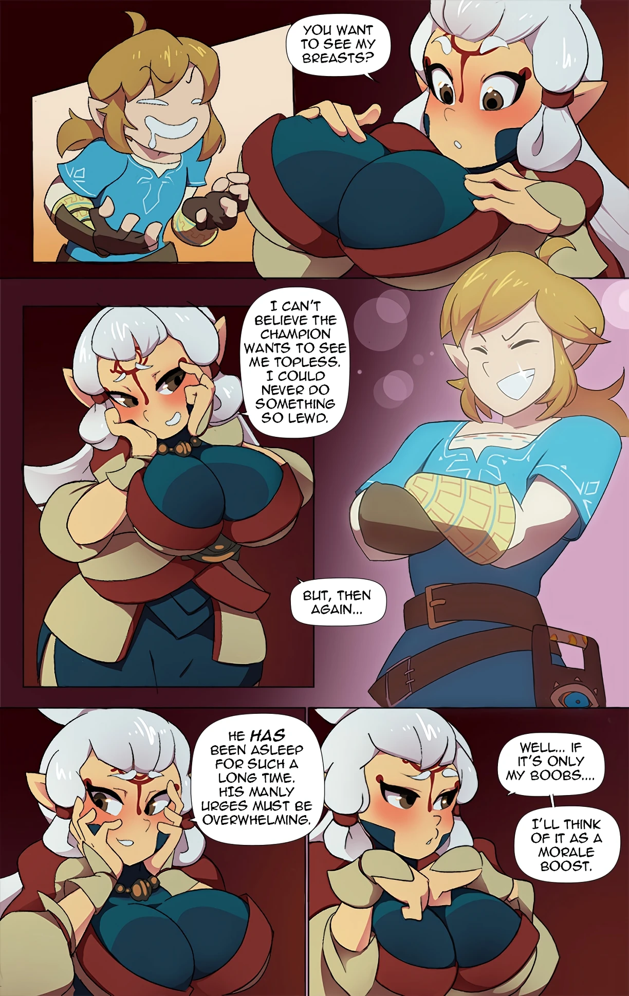 Side Girl Quest porn comic picture 3