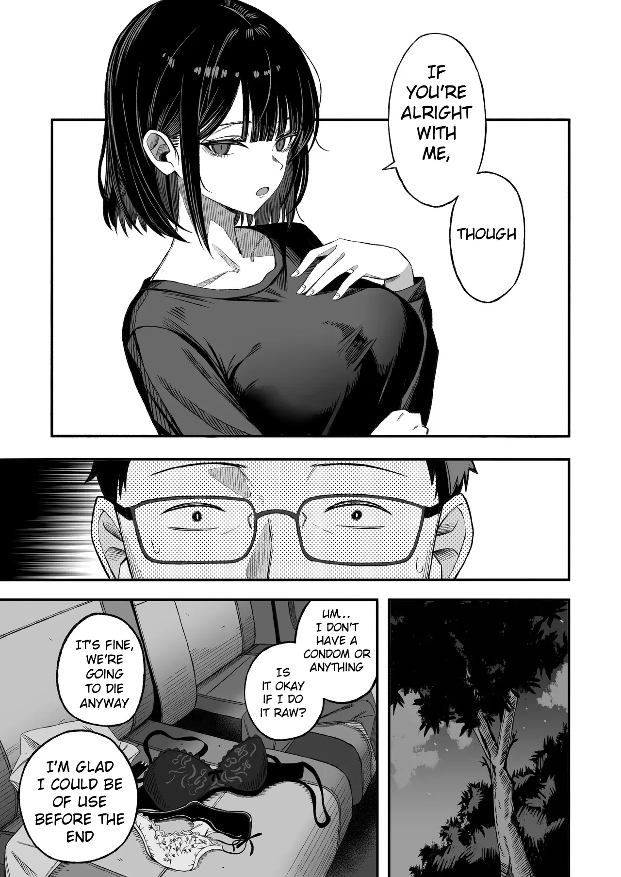 Since i'm going to die anyway, do whatever you want with me porn comic picture 10