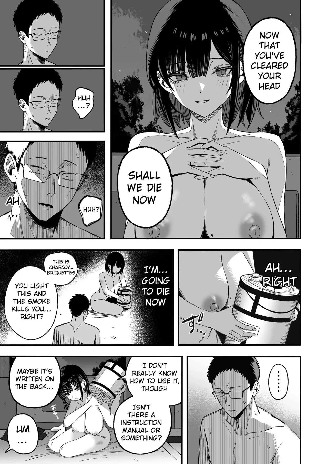 Since i'm going to die anyway, do whatever you want with me porn comic picture 20