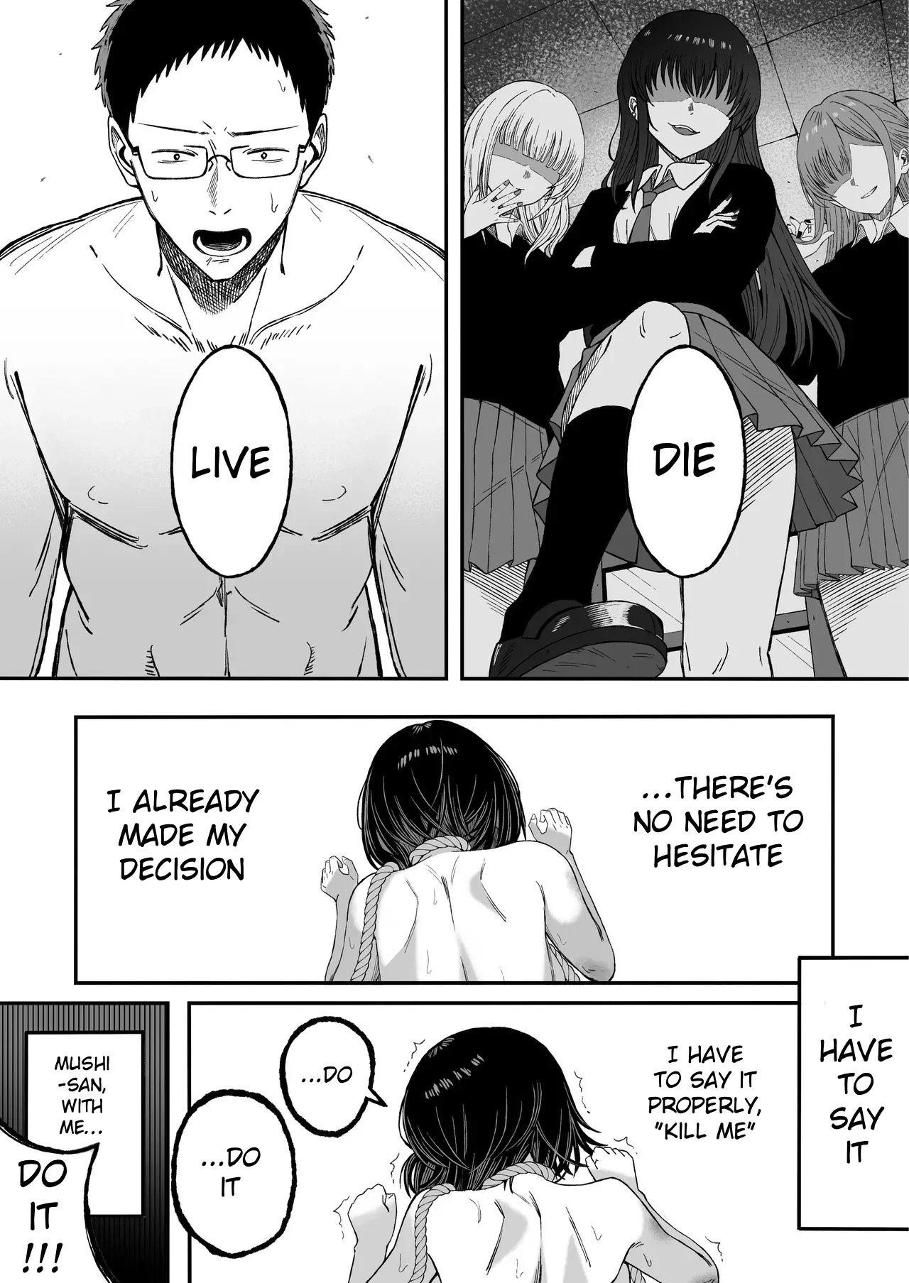 Since i'm going to die anyway, do whatever you want with me porn comic picture 47