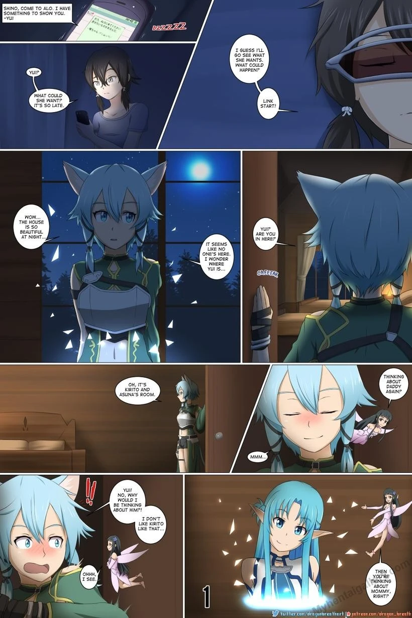 Sinon’s Exploration porn comic picture 2