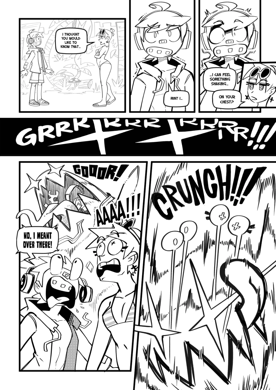 Skarp World #18: Tremors porn comic picture 11