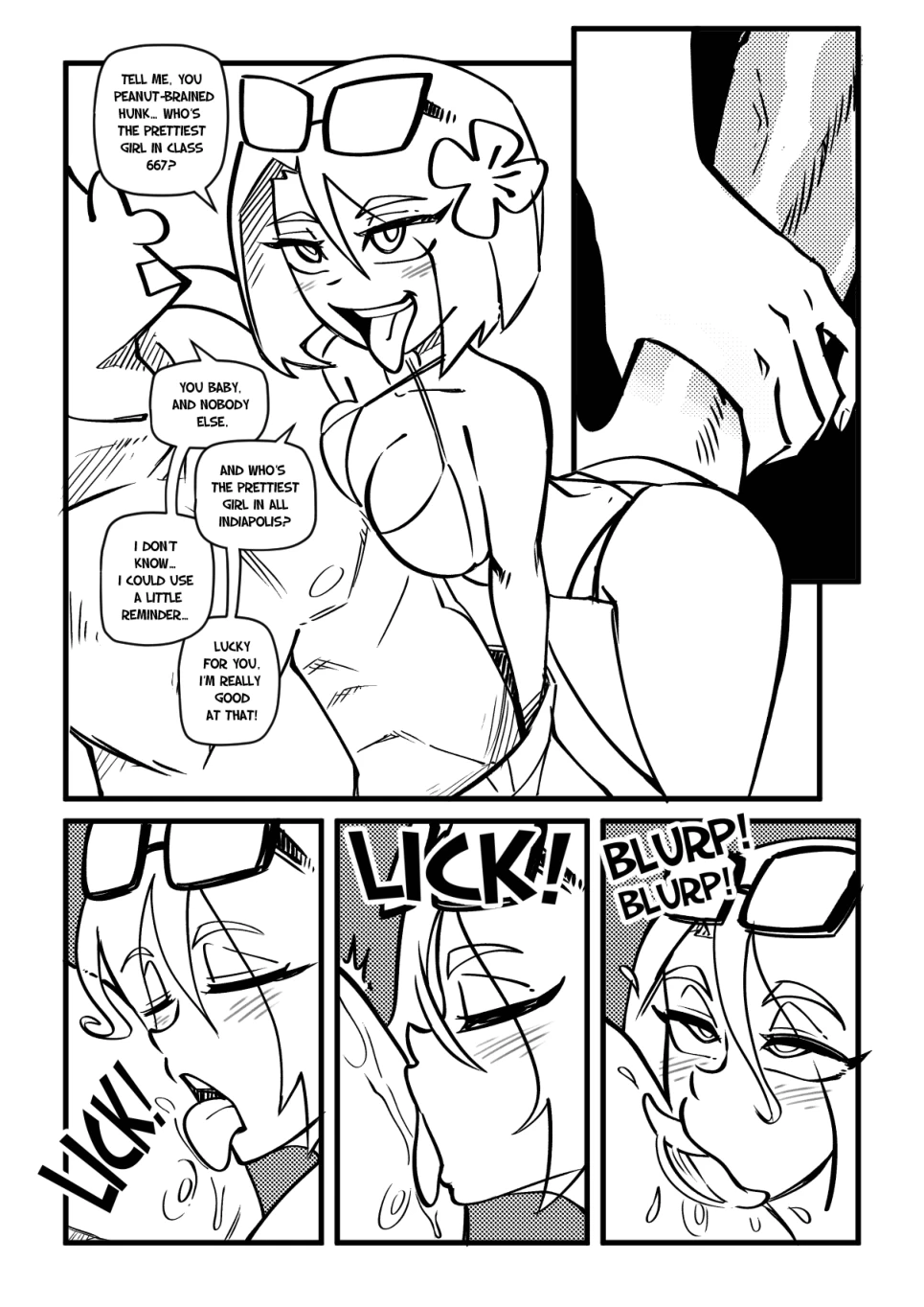 Skarp World #18: Tremors porn comic picture 16