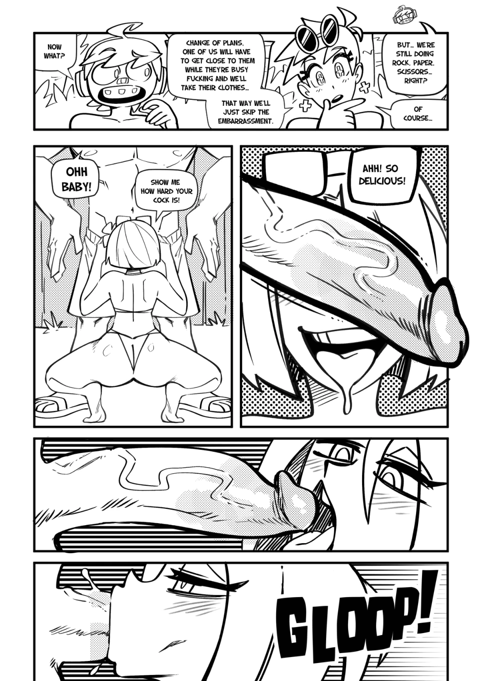 Skarp World #18: Tremors porn comic picture 17
