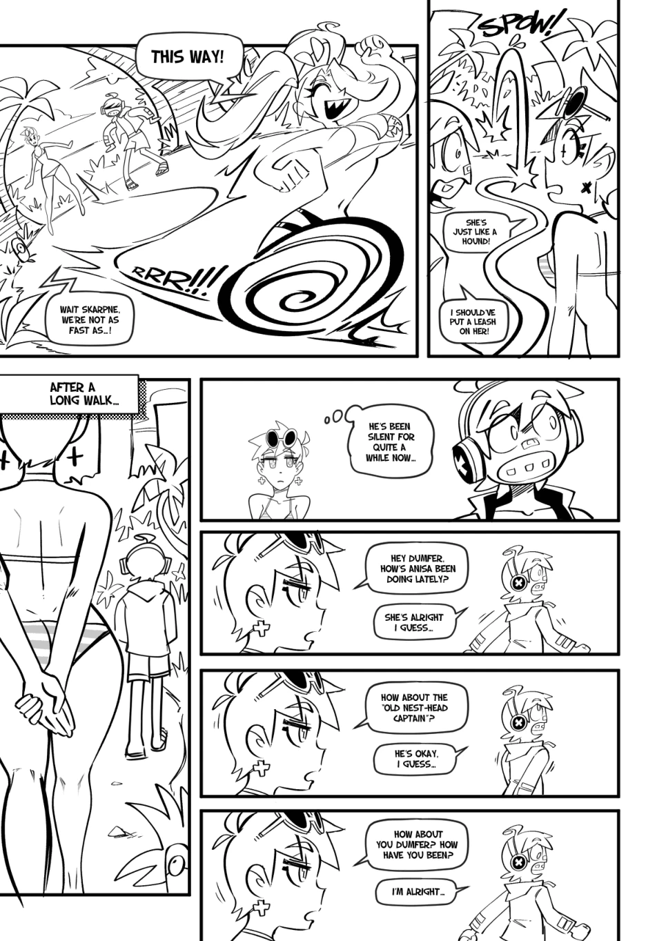 Skarp World #18: Tremors porn comic picture 8