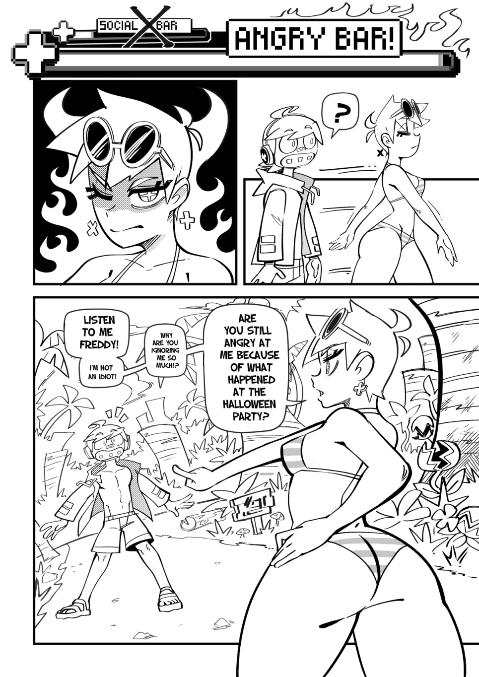 Skarp World #18: Tremors porn comic picture 9